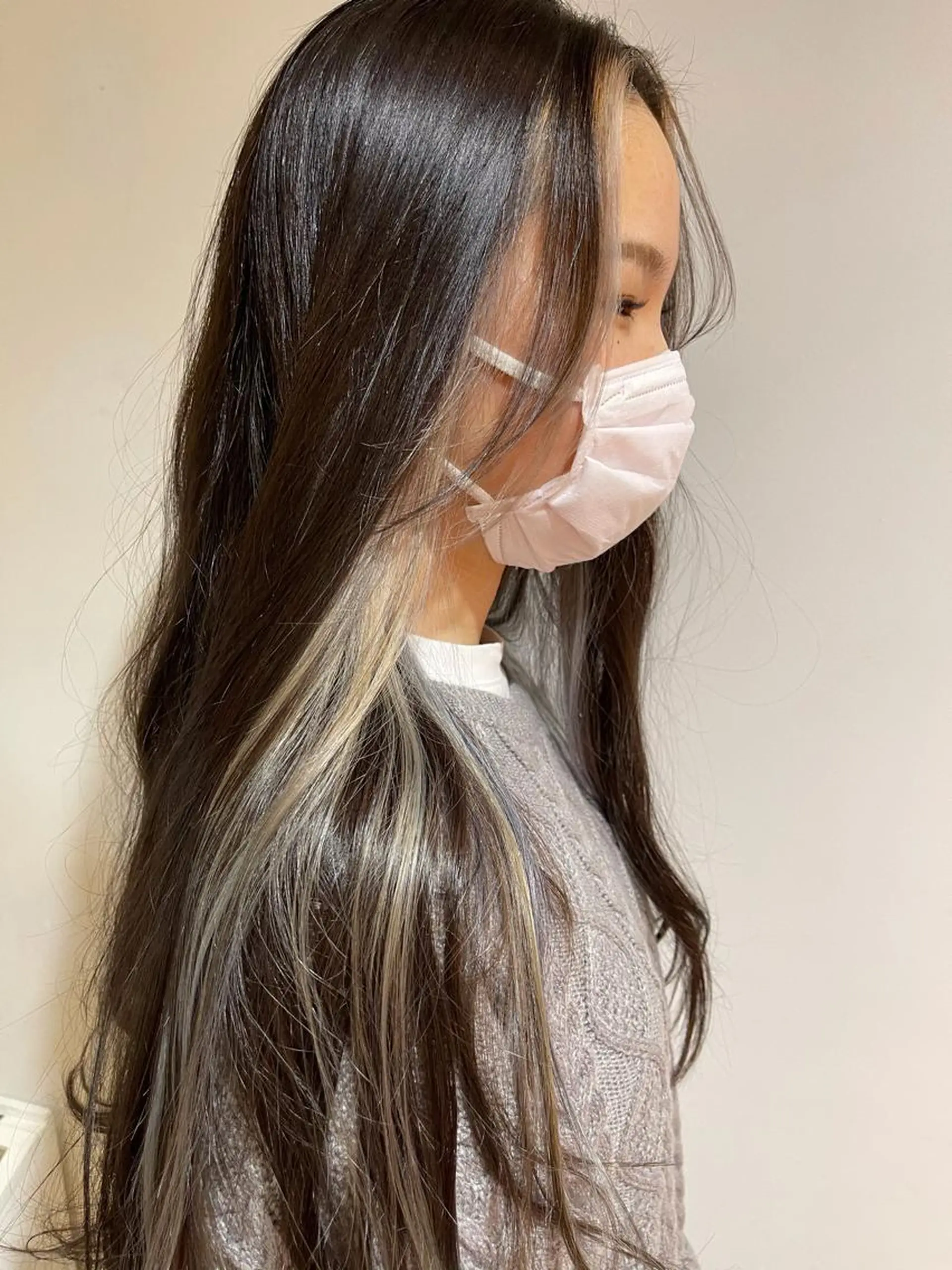 ロング カラー ベージュカラー ブリーチ ホワイトベージュ カット ヘアカラー 【お悩み解決】 松尾一気のヘアスタイル