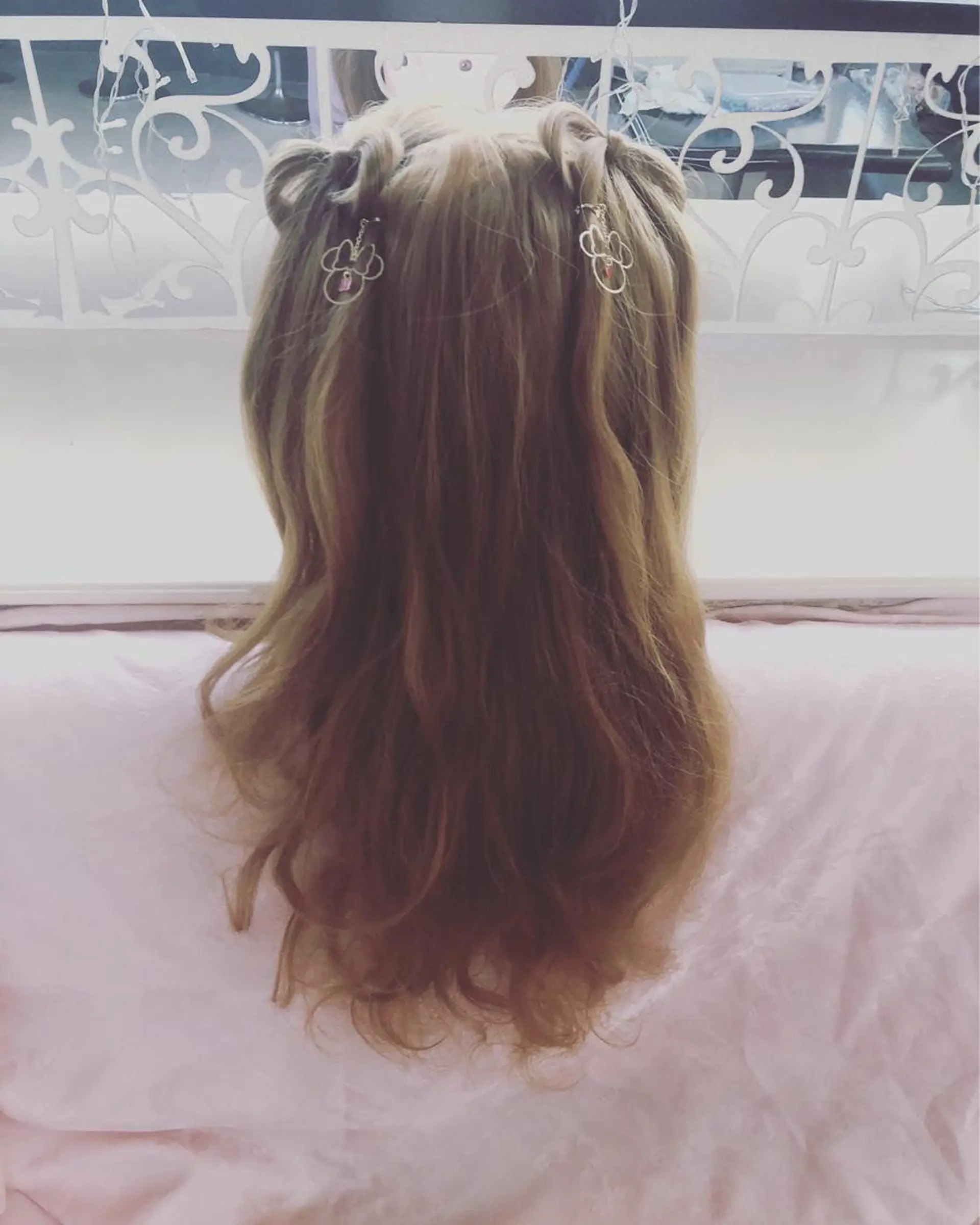 セミロング カラー パーマ ヘアアレンジ メンズ キッズ ネイル マツエク・マツパ 銀河 ティンガーラのヘアスタイル