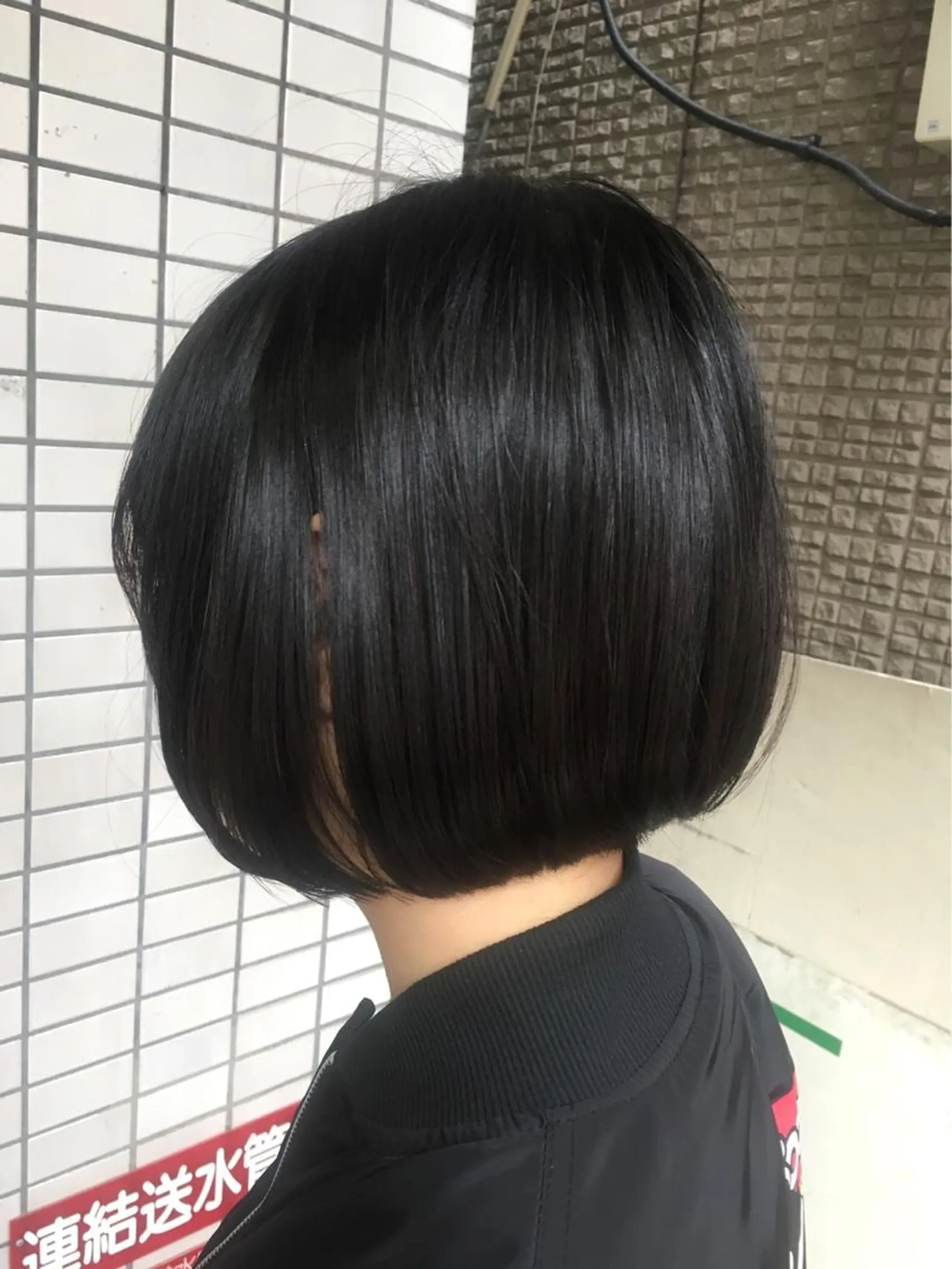 ミディアム ボブ カット トリートメント ヘッドスパ ✂︎中山竜哉✂︎ 川崎スタイリストのヘアスタイル