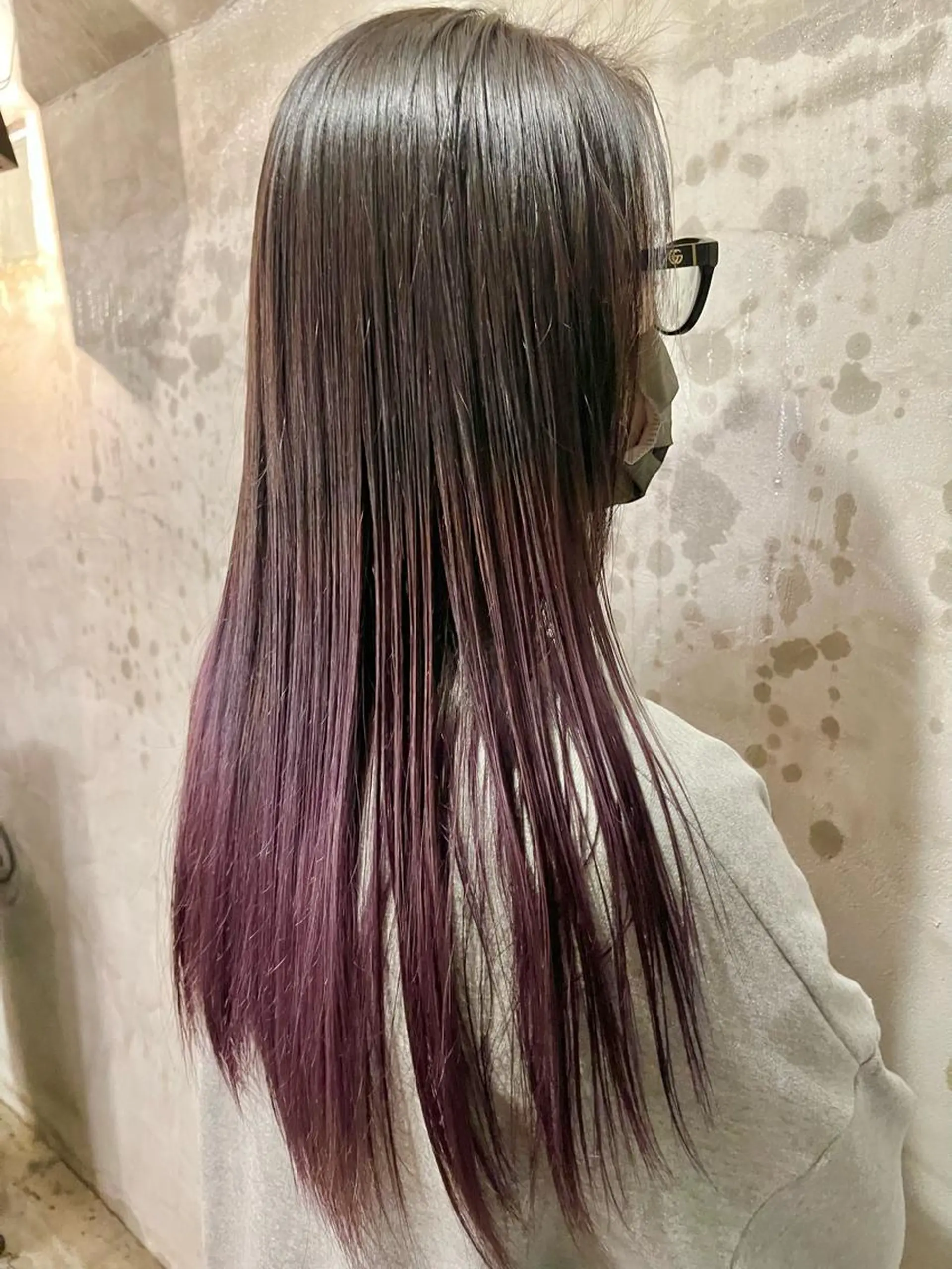 カラー グラデーションカラー ヘアカラー FUJINO RYOのヘアスタイル