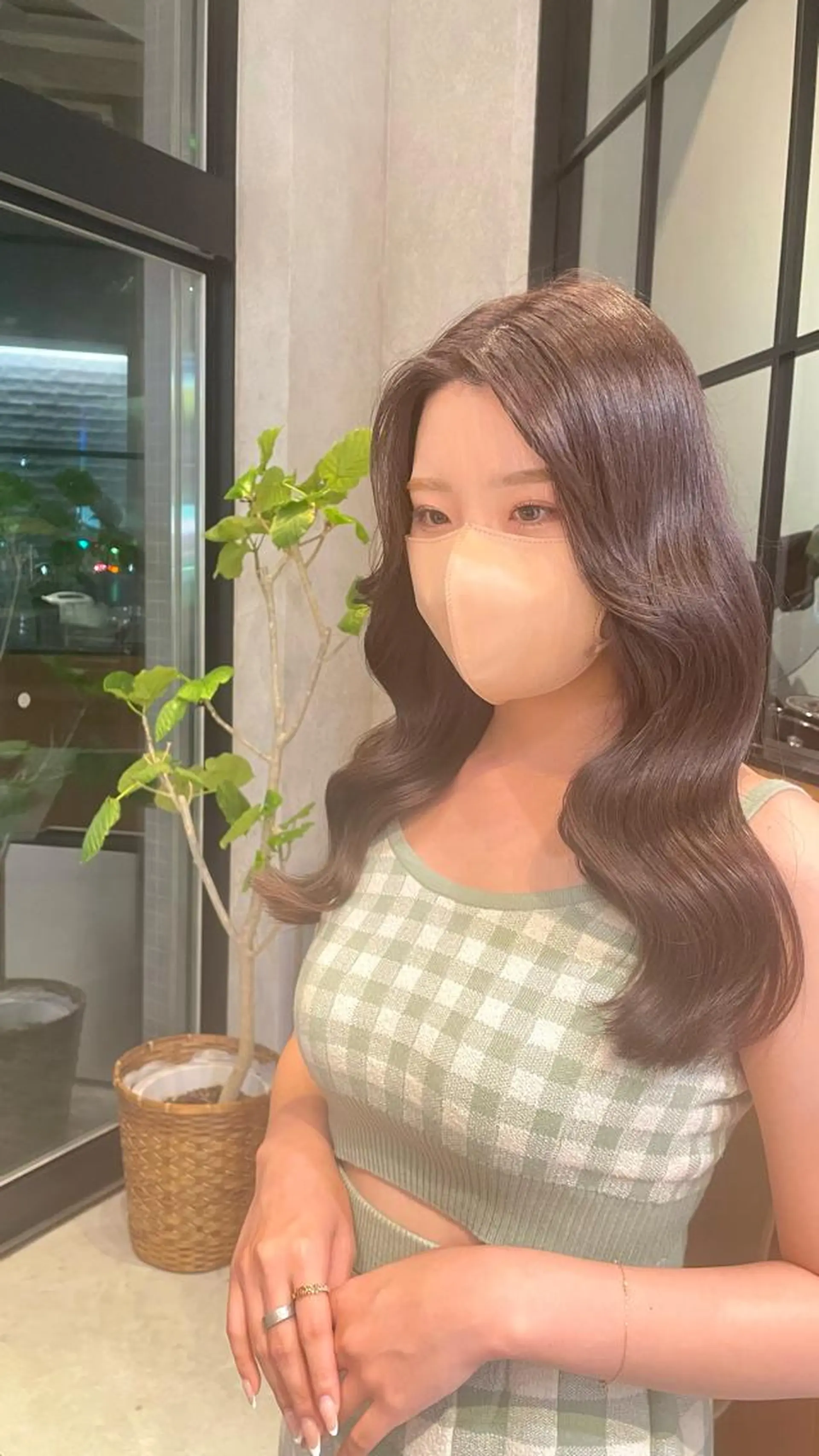 カラー 美髪矯正 ブリーチな しダブル🍒❤ゆうきのヘアスタイル