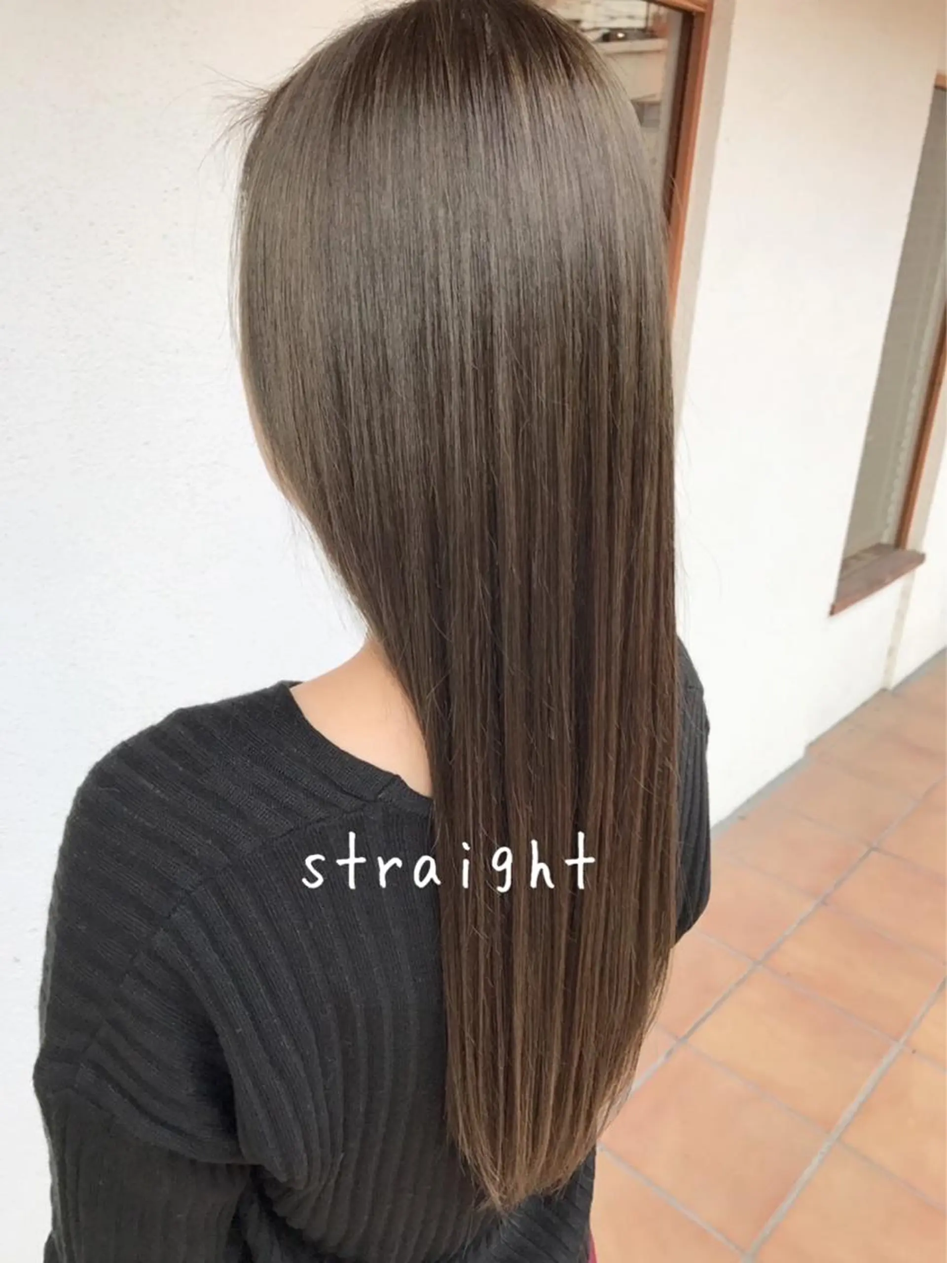 ロング パーマ 髪質改善 縮毛矯正 カット ヘアカラー 縮毛矯正 Jewel Box所属・髪質改善ストレート 特化⭐️杉本奈稀沙のヘアスタイル