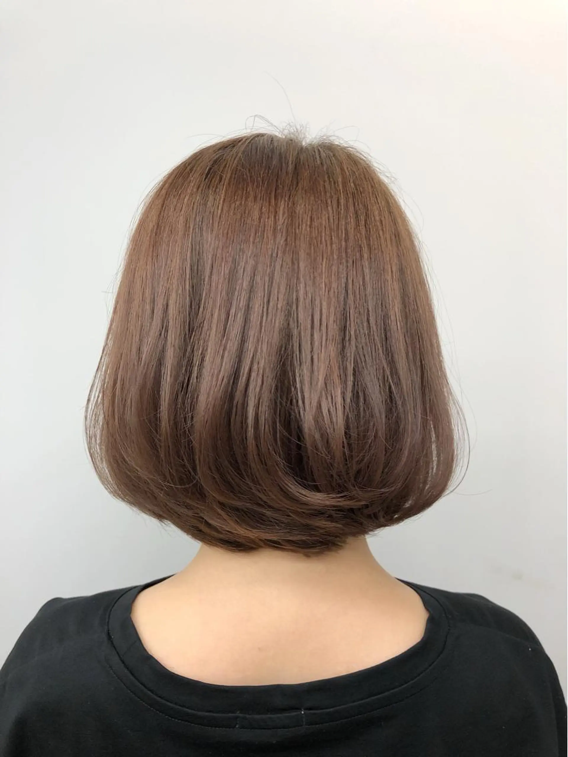 ミディアム カラー ベージュカラー ボブ 代表　YUKI ☆のヘアスタイル