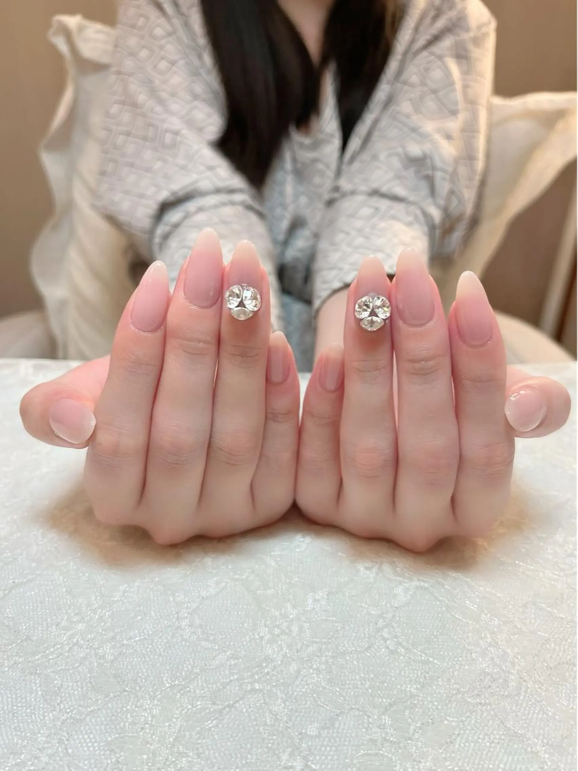 ネイル ピンク ハンドネイル aoinail所属・aoi nailのネイルデザイン