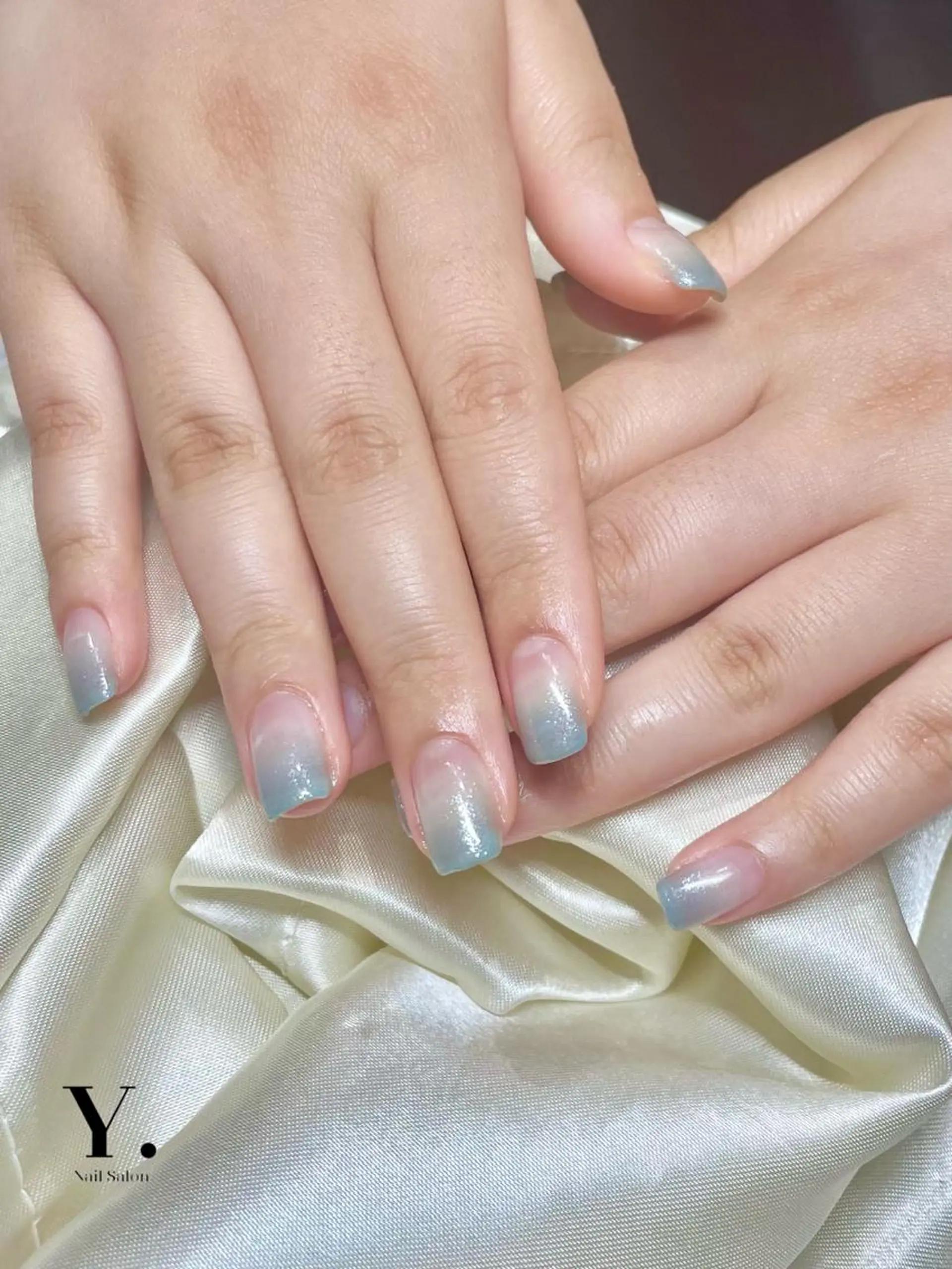 ネイル グラデーション ラメ(グリッター) ラメグラデーション Nail Salon Y.のネイルデザイン