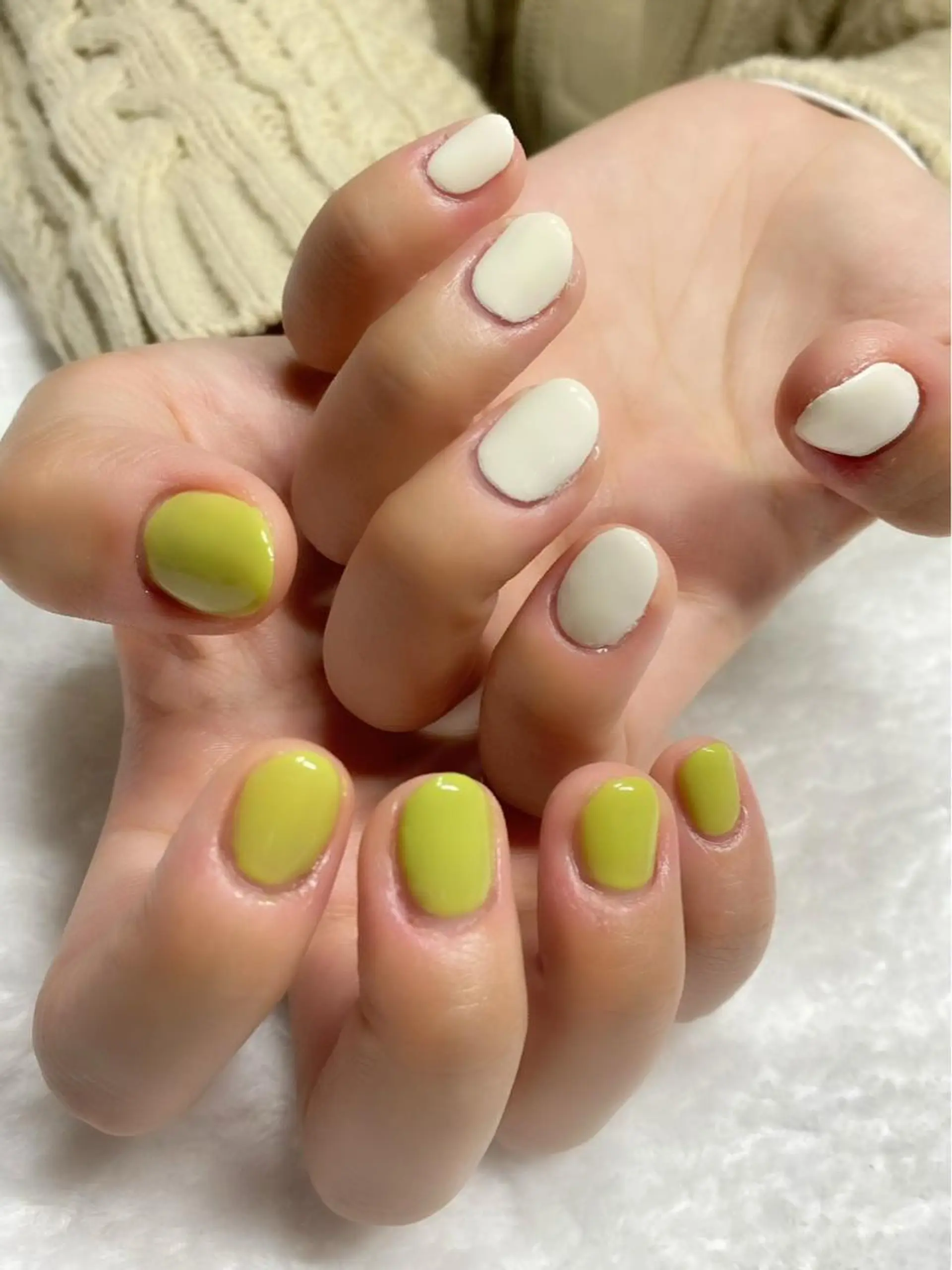 ネイル ワンカラーネイル ハンドネイル Marina Yamagataのネイルデザイン