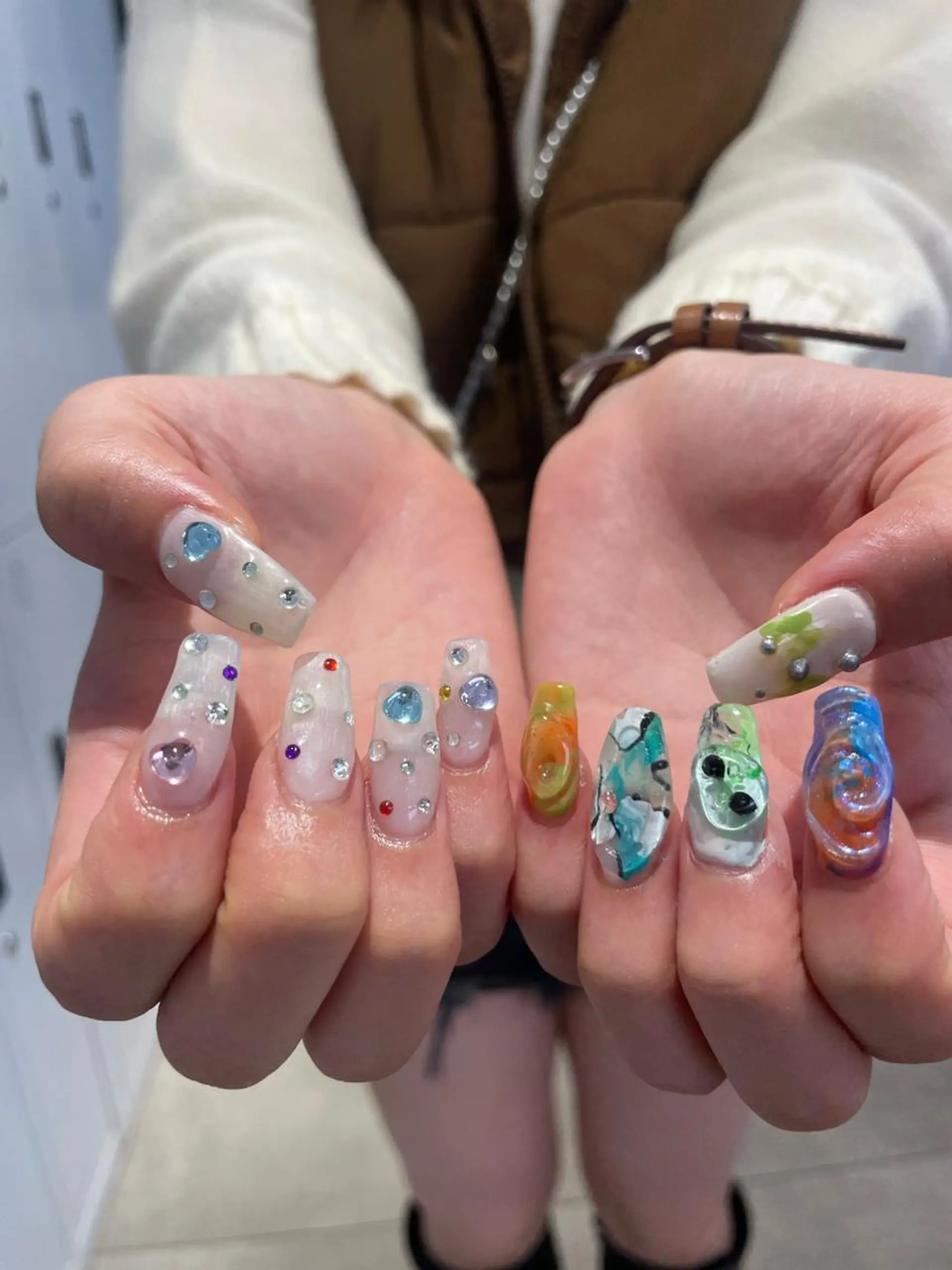ネイル ハンドネイル hair&nail ☯️アイリ☯️のネイルデザイン