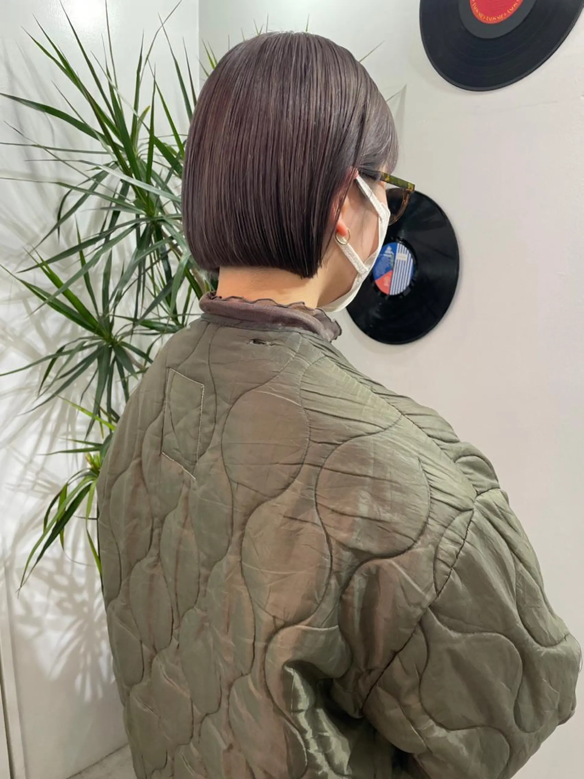 カラー 艶 ハイトーン✨ユキノのヘアスタイル