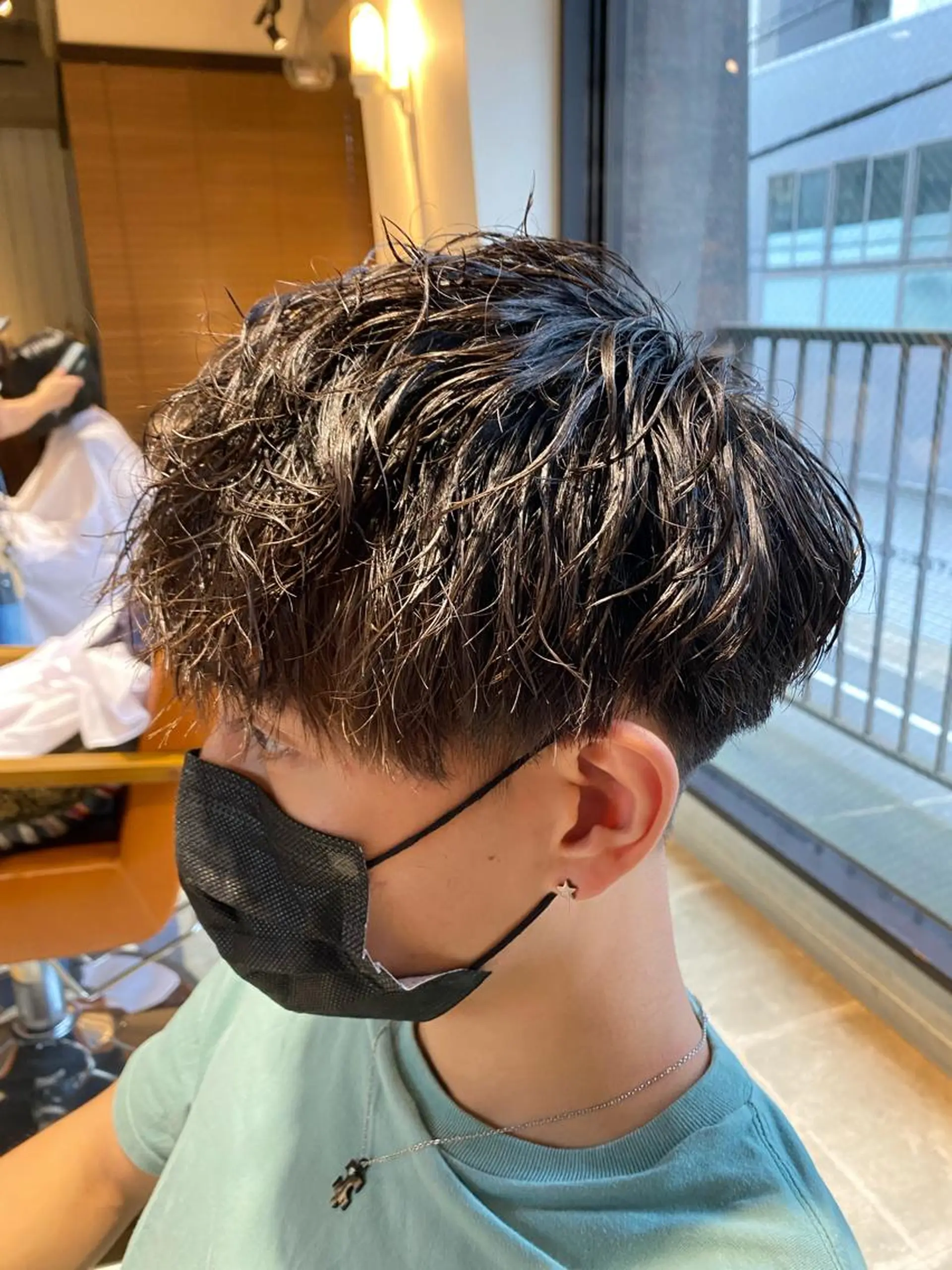 メンズ 🟣メンズパーマ 川端 永遠🟣のヘアスタイル