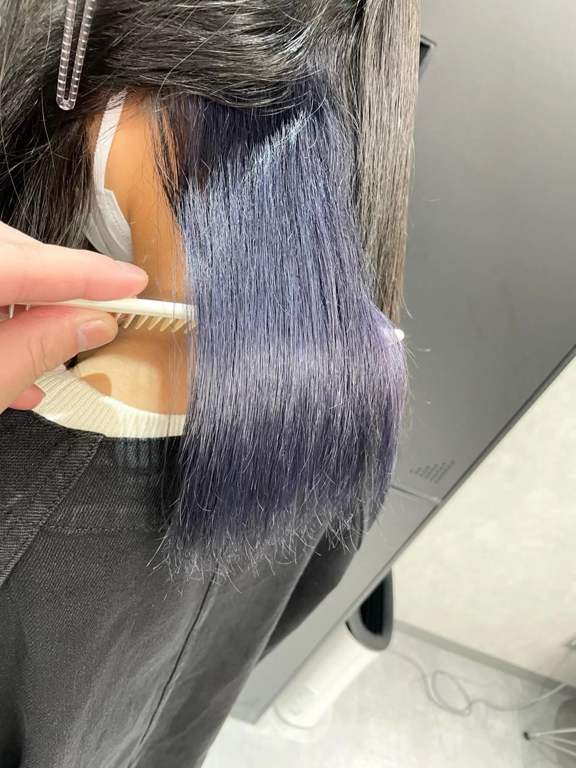 ミディアム 外国人風カラー ハイライト 韓国風ヘア レイヤーカット カット ヘアカラー AN'TIA小作所属・AN'TIA小作代表 ⭐︎kazuma⭐︎のヘアスタイル