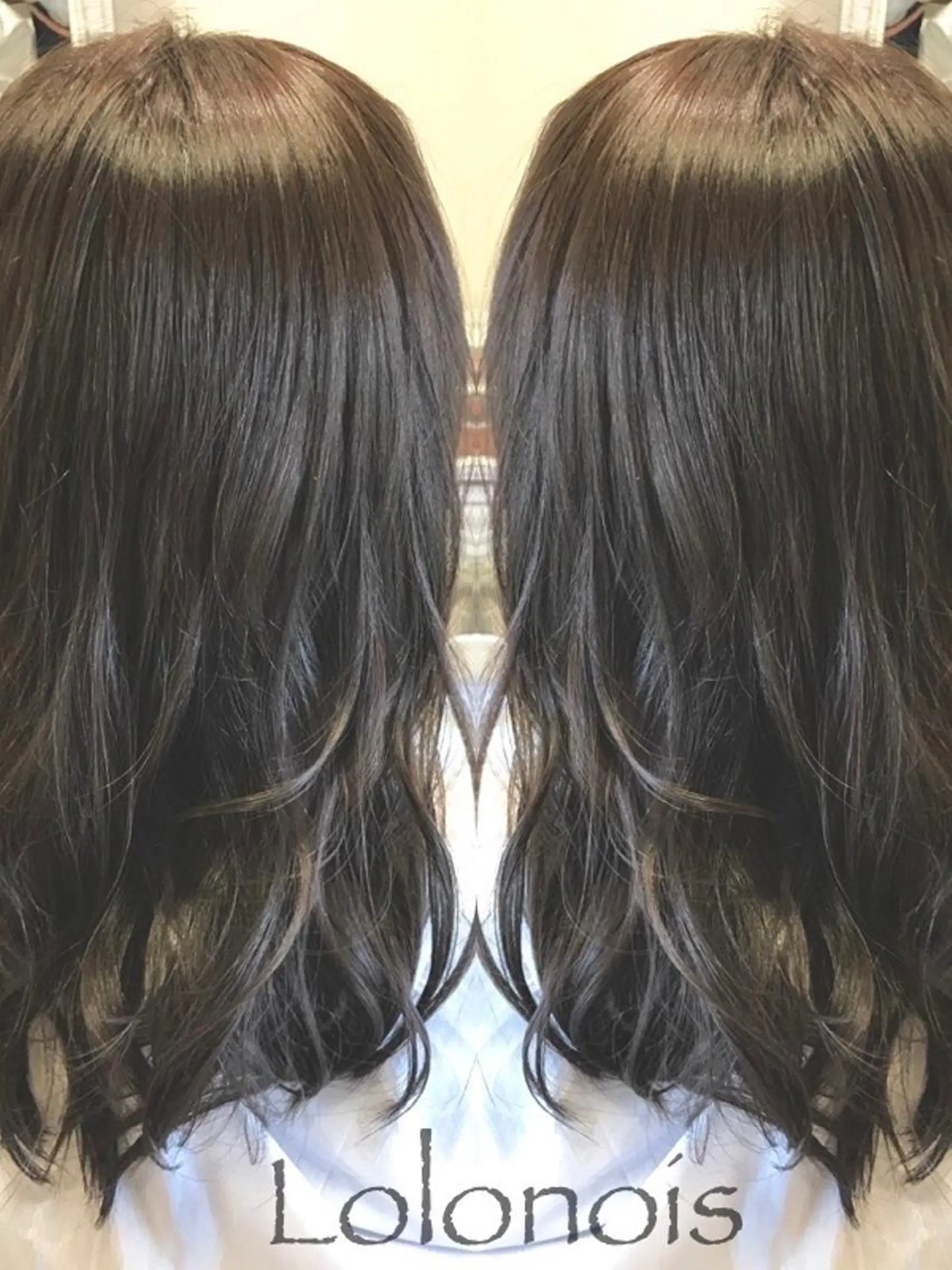 セミロング カラー 【天満1艶髪】潤艶/ 髪質改善🌹釣本竜哉のヘアスタイル