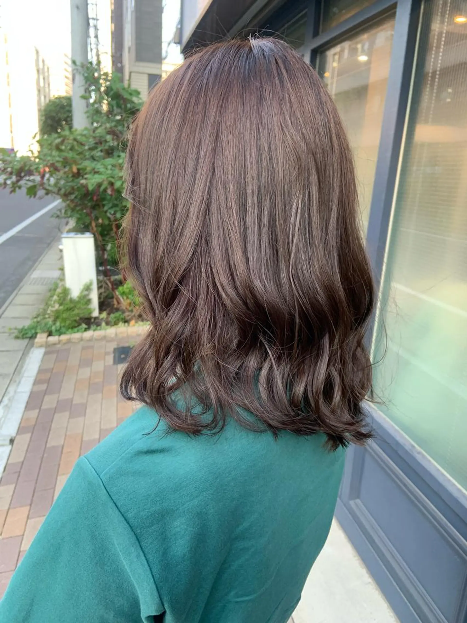 パーマ Aube Hair McQueen所属・クリハラ シュウのヘアスタイル