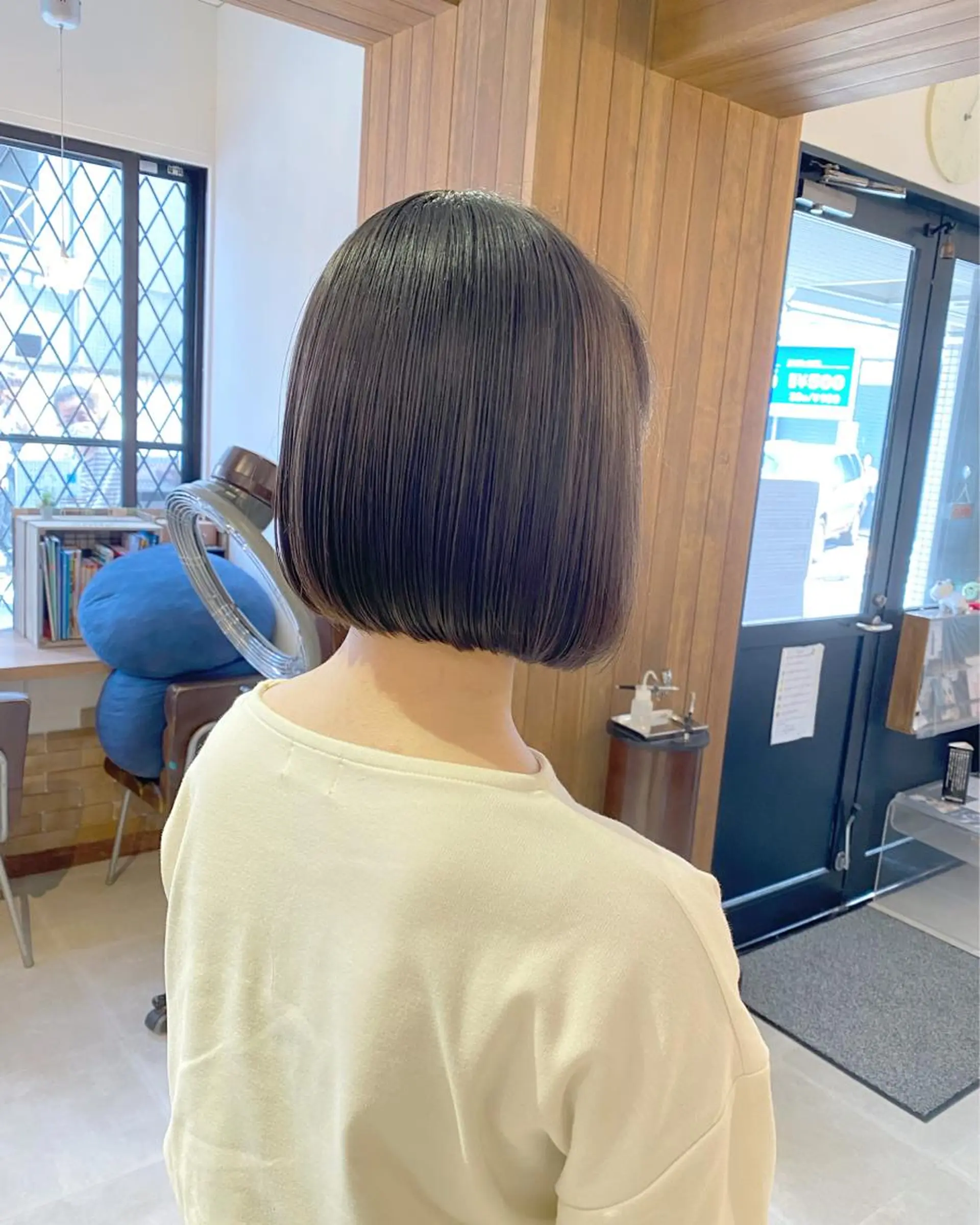 ショート ボブ 髪質改善 トリートメント 酸熱トリートメント ASILE（アジール）所属・髪質改善講師 安東駿介のヘアスタイル