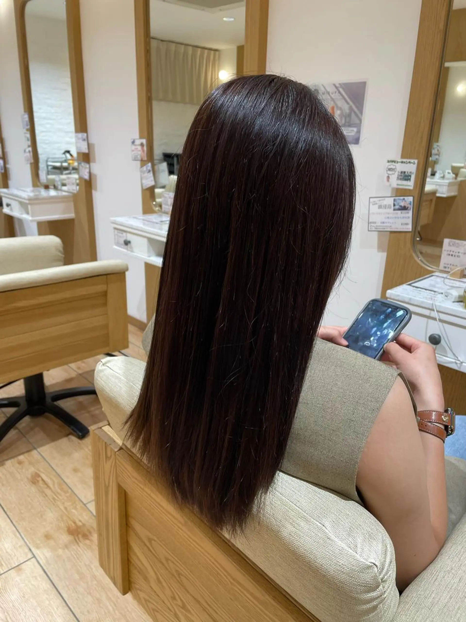 ロング カラー オーガニックカラー トリートメント カット ヘアカラー トリートメント 山本ゆう/champ /瓢箪山美容室のヘアスタイル