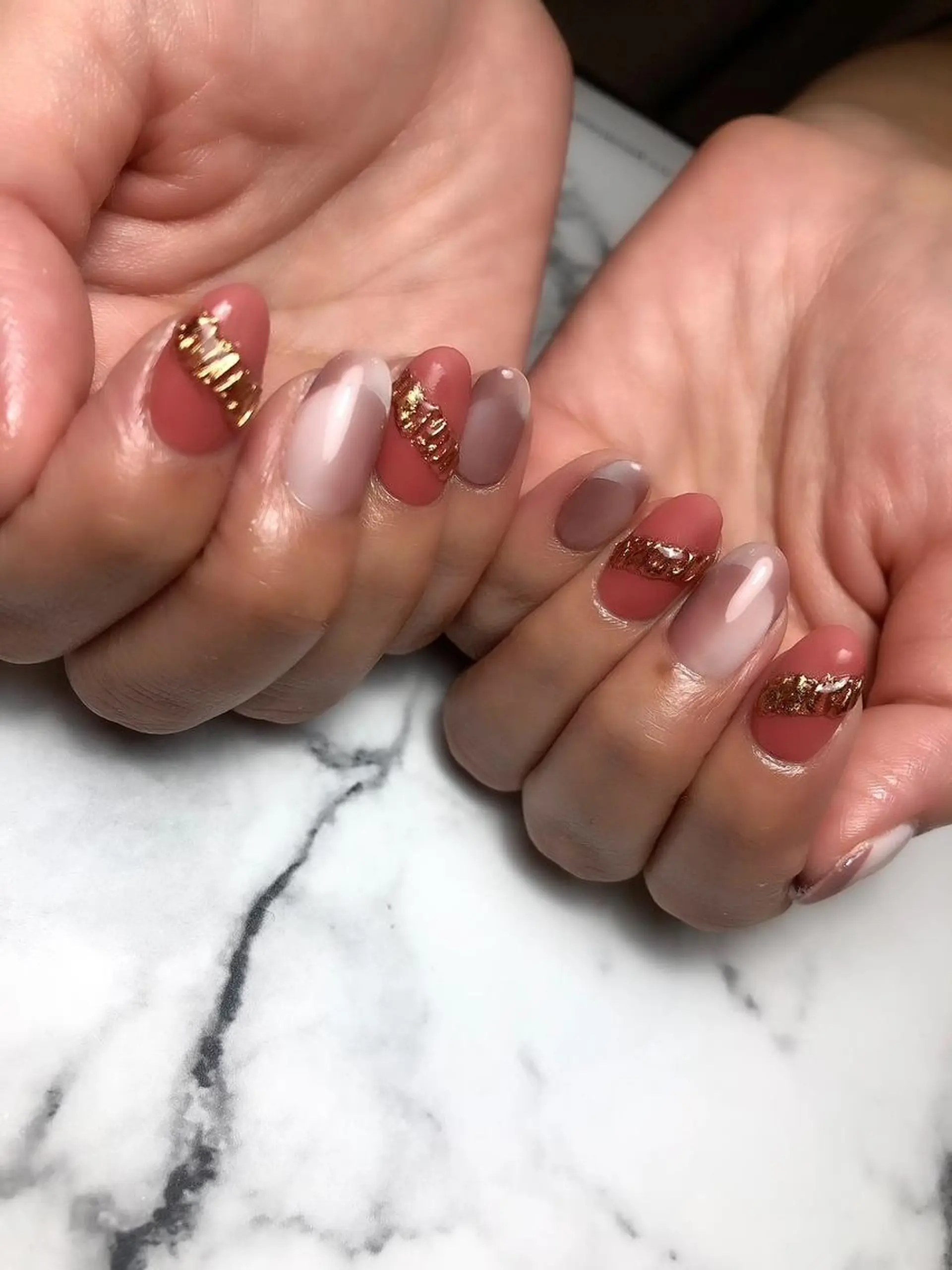 ネイル ハンドネイル Nailist Honamiのネイルデザイン