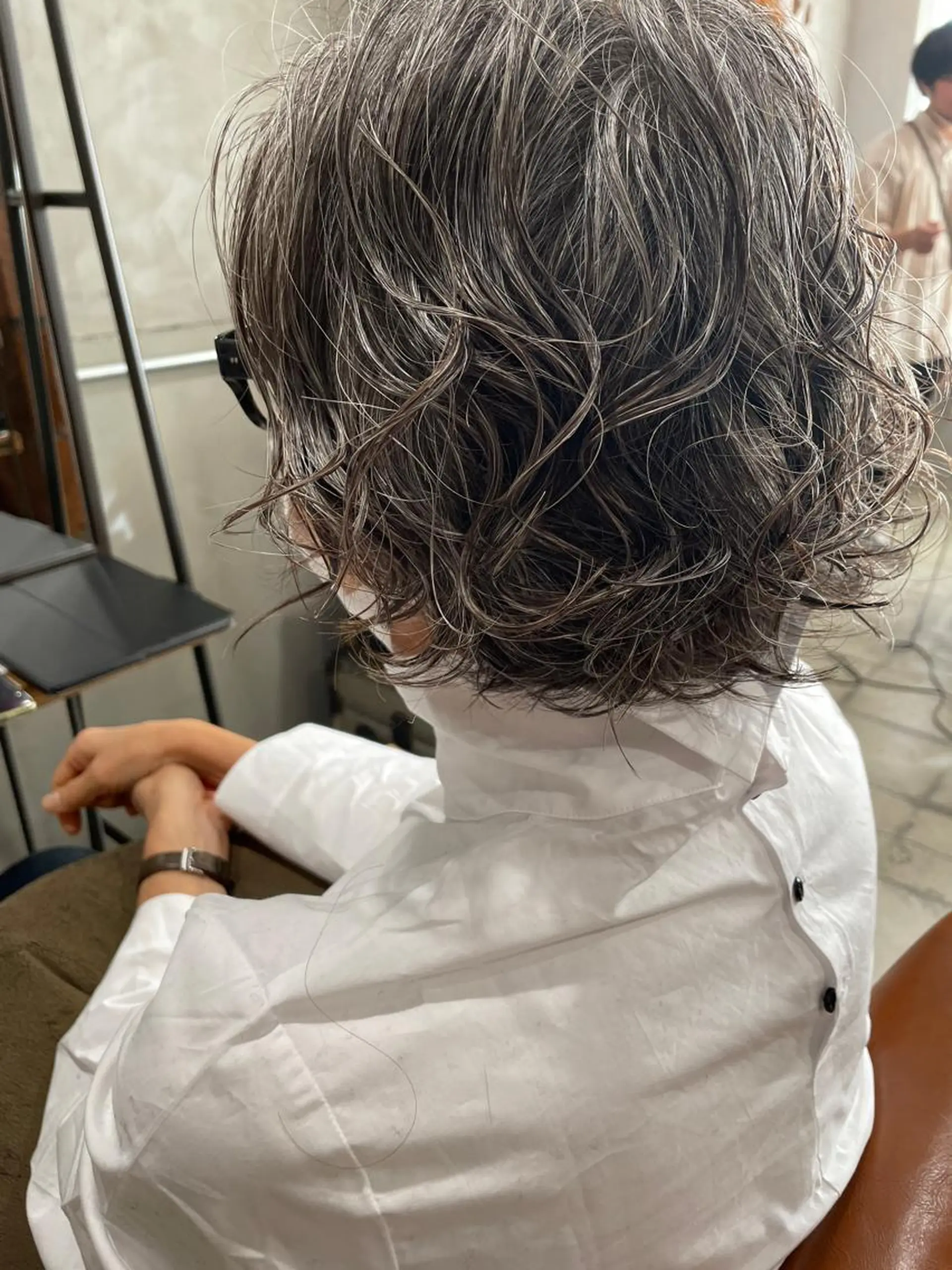 ショート カット パーマ トリートメント さの あやねのヘアスタイル