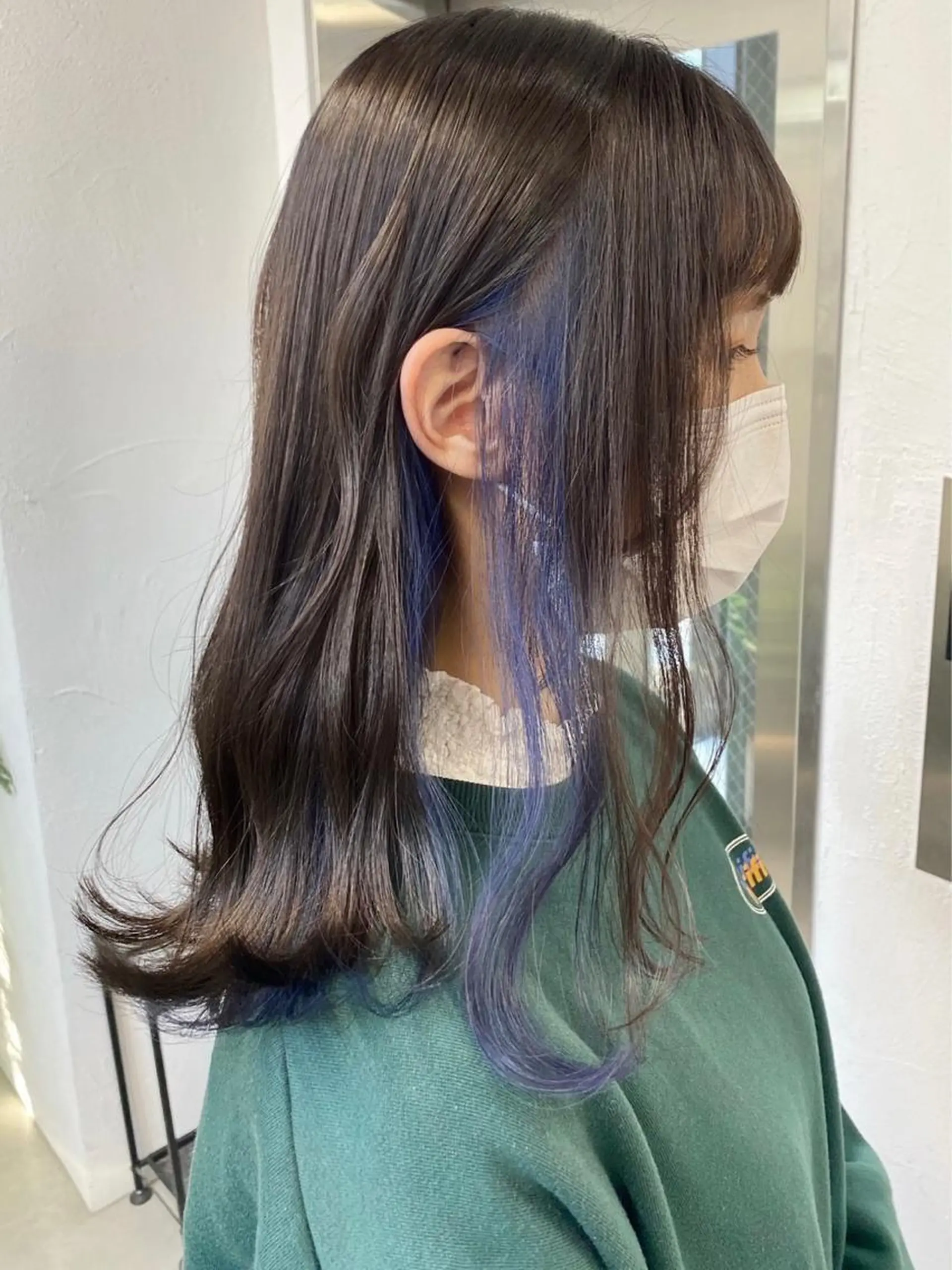 カラー ブリーチ ブルーカラー カット ヘアカラー トリートメント ブリーチダブルカラー 【koide】のヘアスタイル