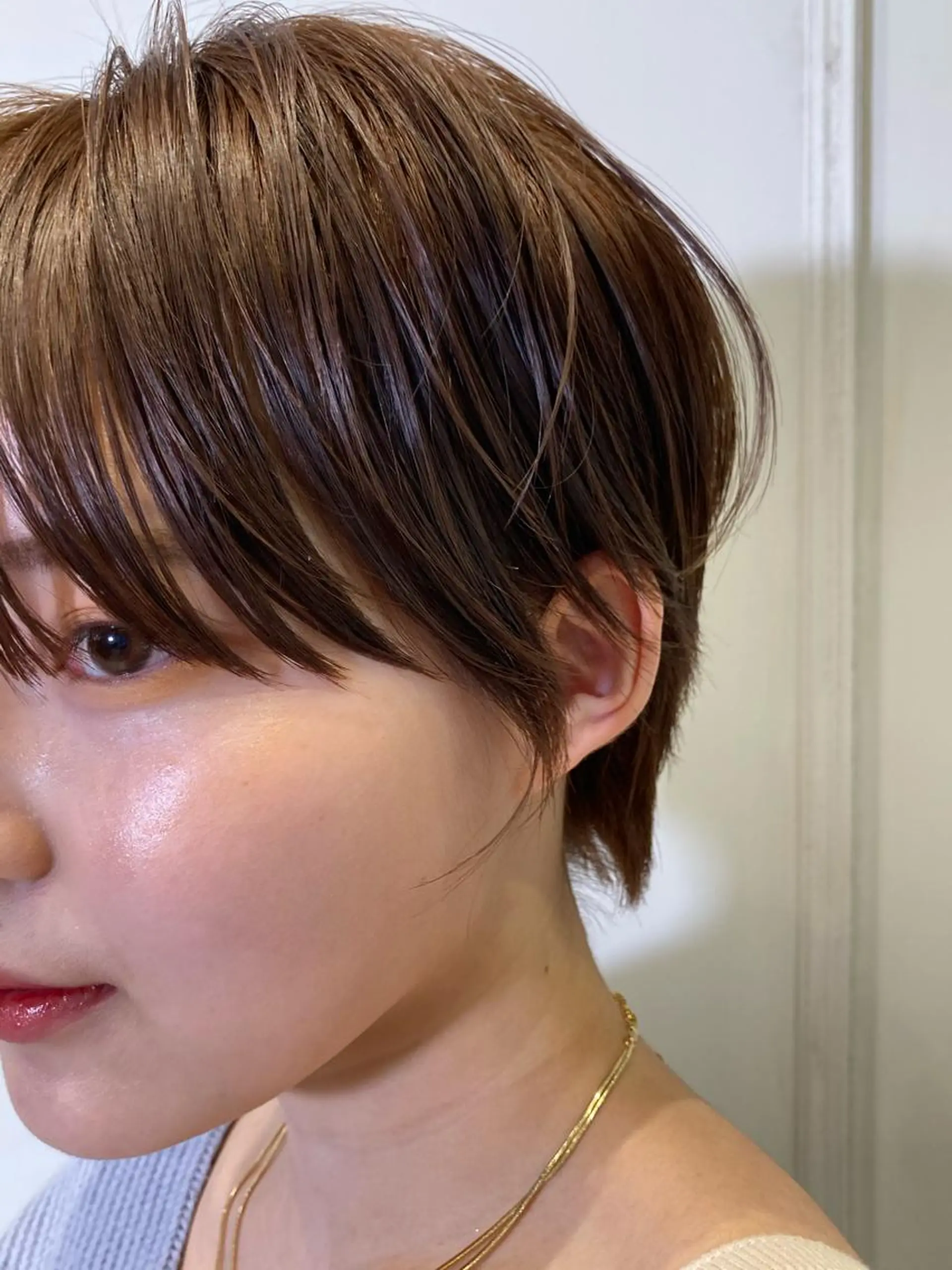 ショート カラー ヘアアレンジ funeye MOEのマツエク・マツパデザイン