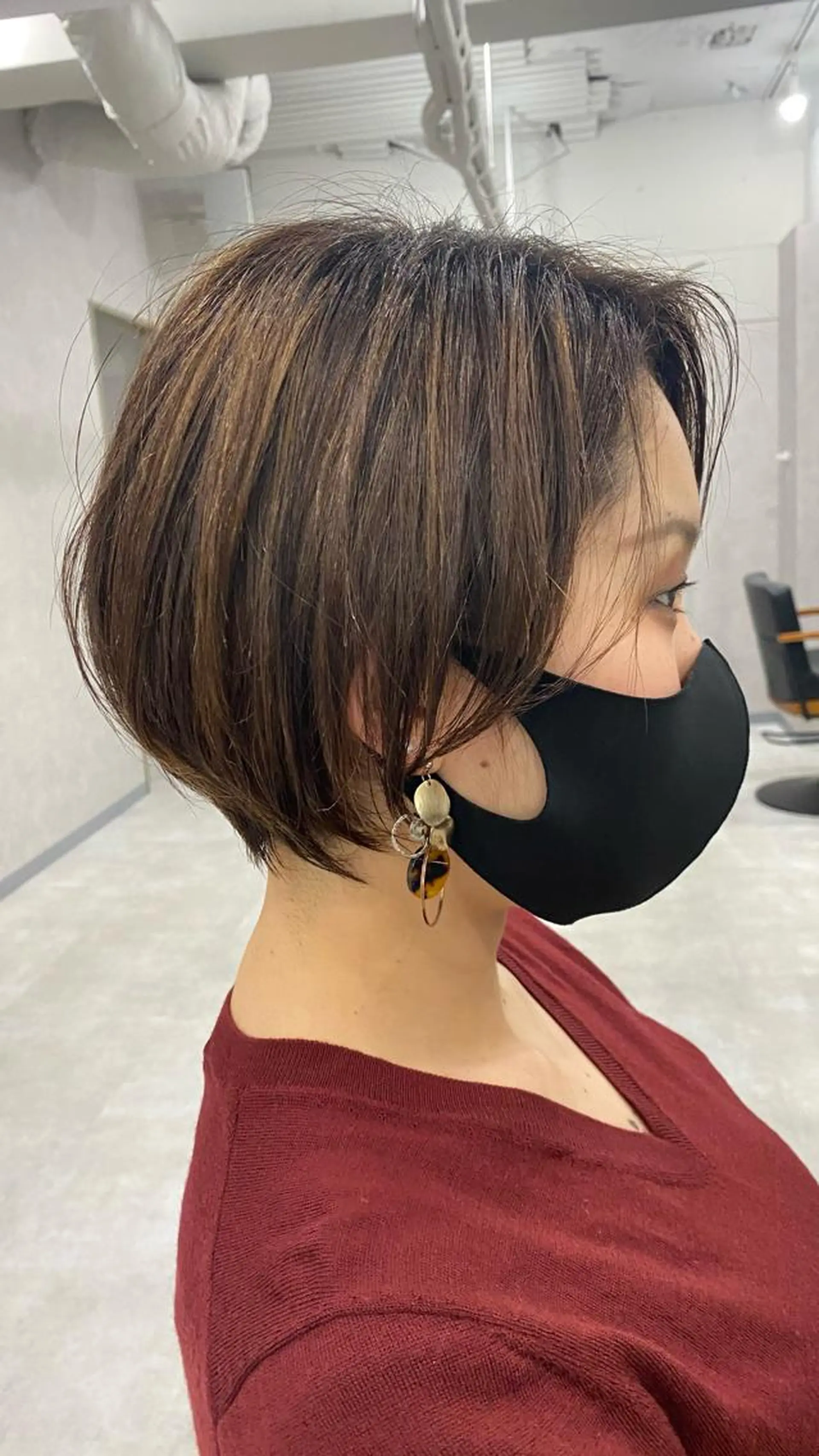 ショート エリュ所属・⭐️ショート⭐️美髪 矯正⭐️水口陸のヘアスタイル