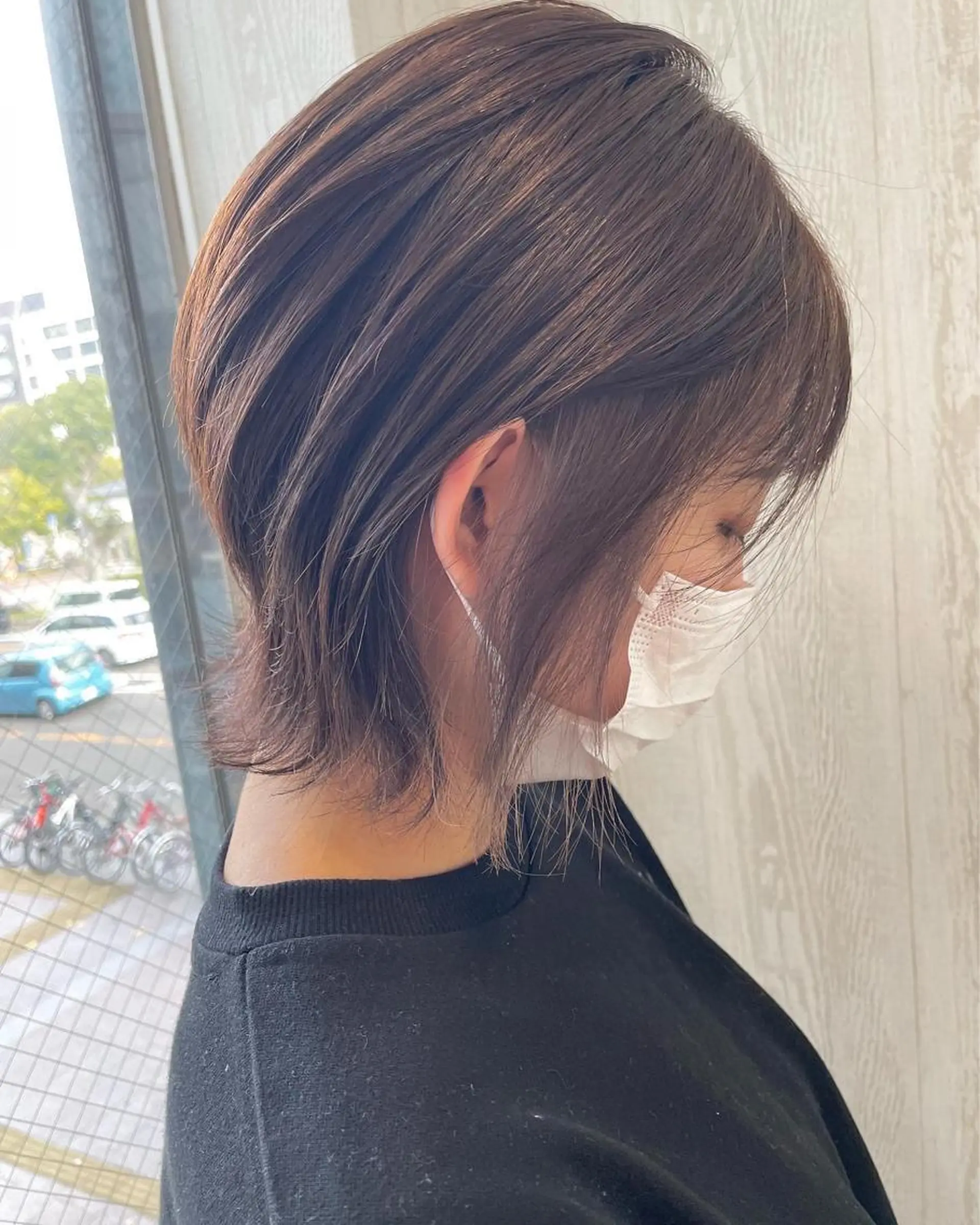 ショート カラー アッシュ ベージュカラー ケアカラー 透明感カラー 外国人風カラー カット ヘアカラー トリートメント 河合秀明/ショート /ボブ/レイヤーのヘアスタイル