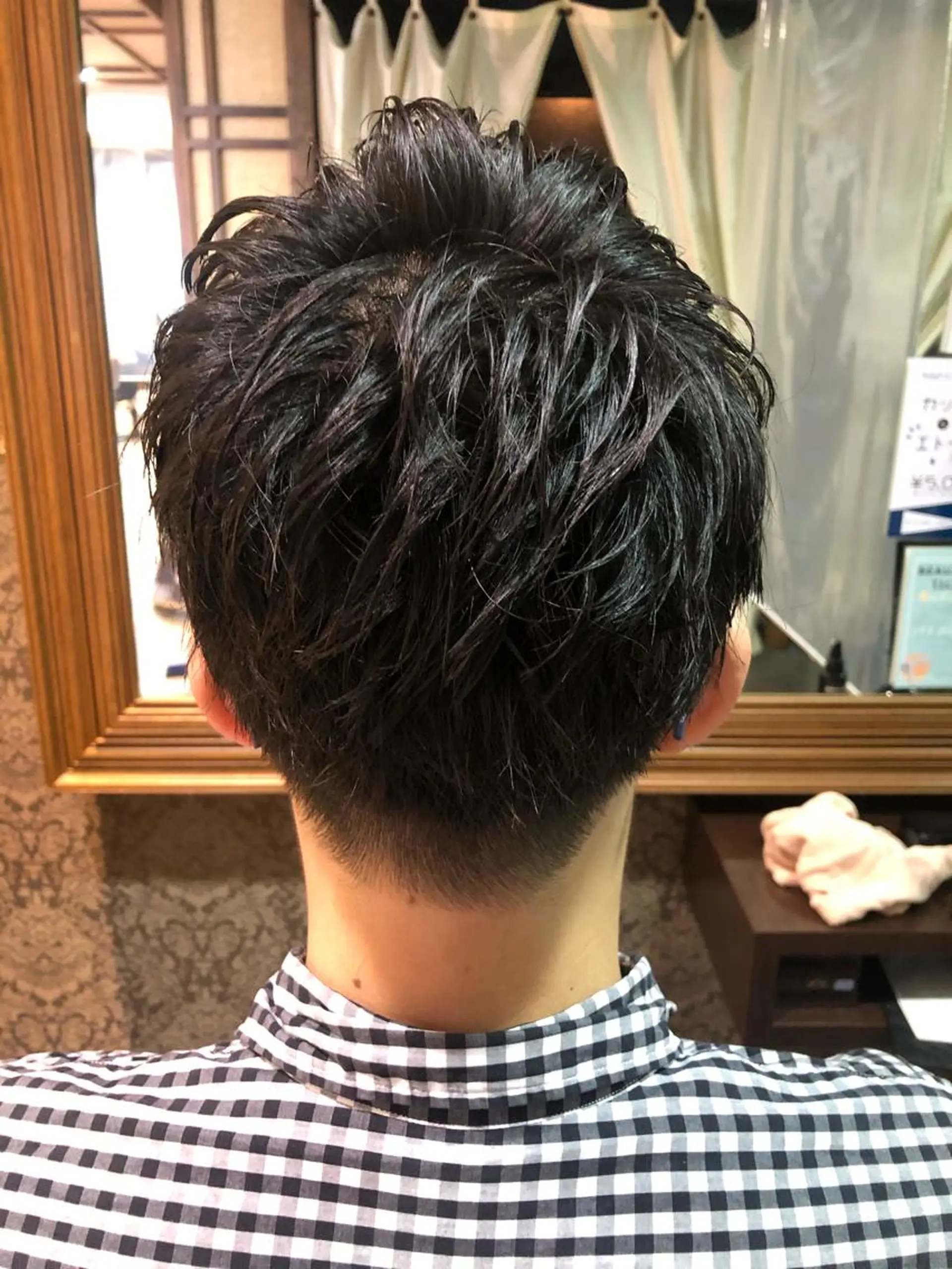 ショート メンズ メンズパーマ/ スパイキー/神田正紀のヘアスタイル