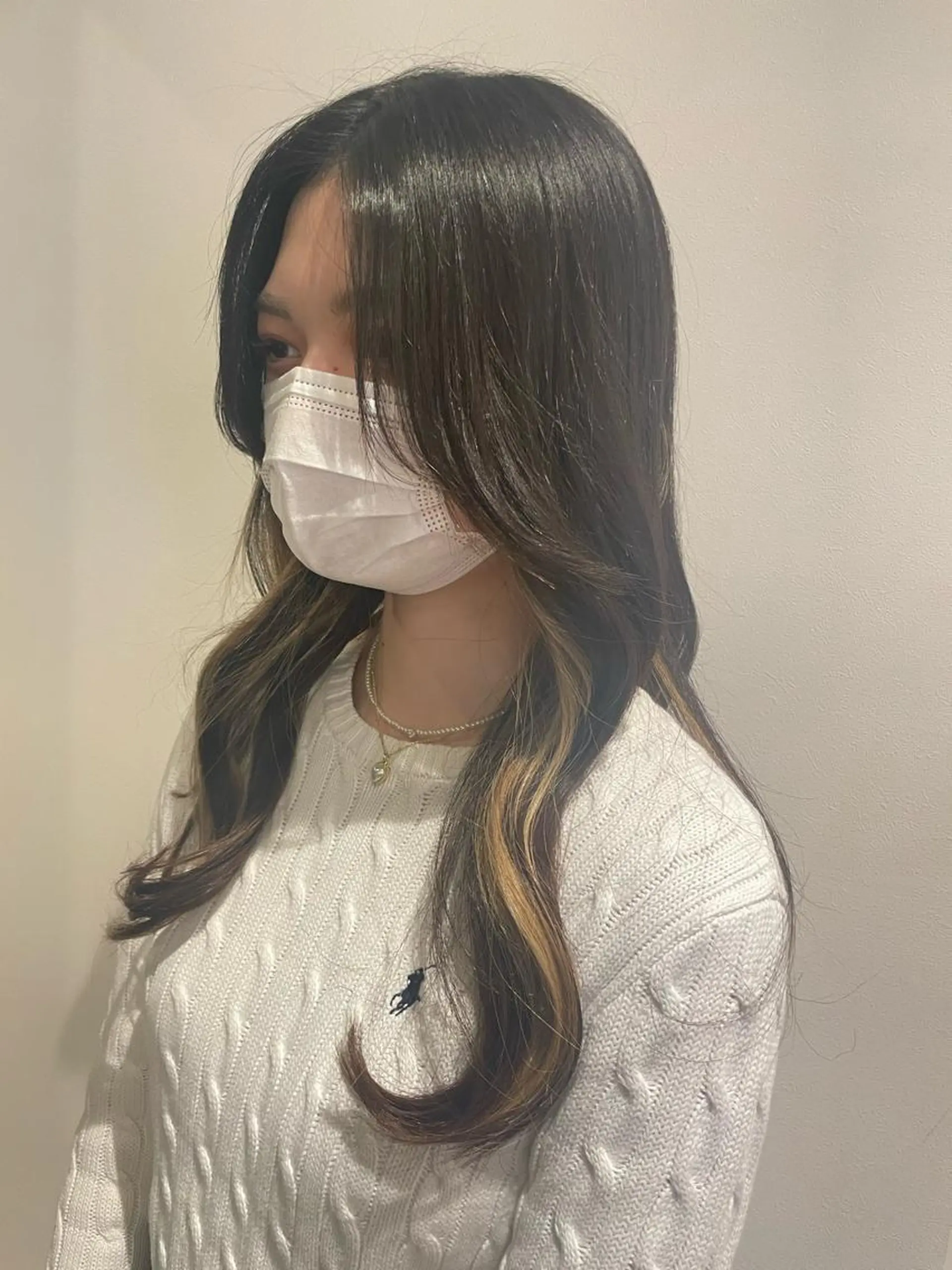 ロング 韓国風ヘア レイヤーカット PRIMA所属・中藤 百恵のヘアスタイル