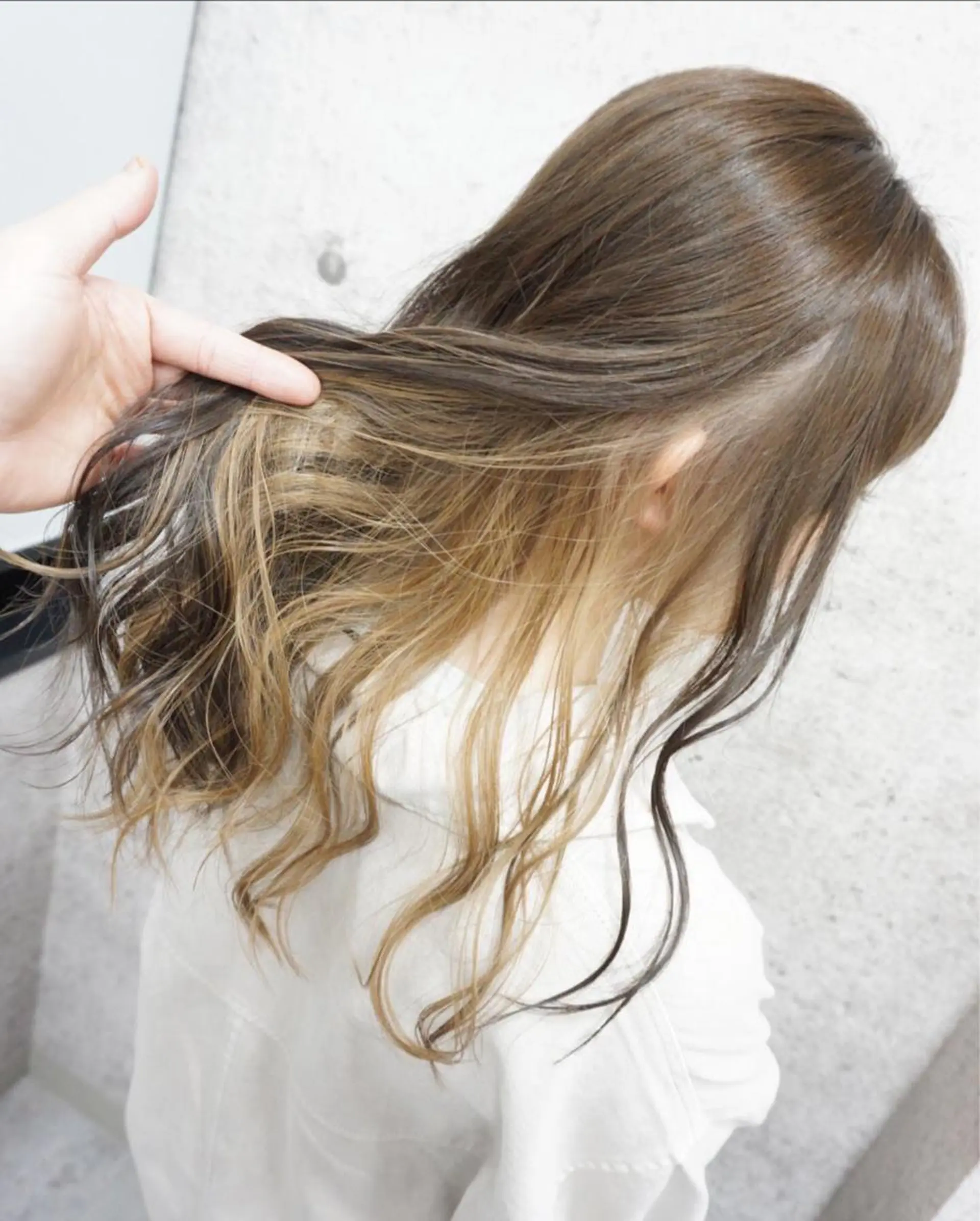 セミロング hair teria ryu 大塚のヘアスタイル