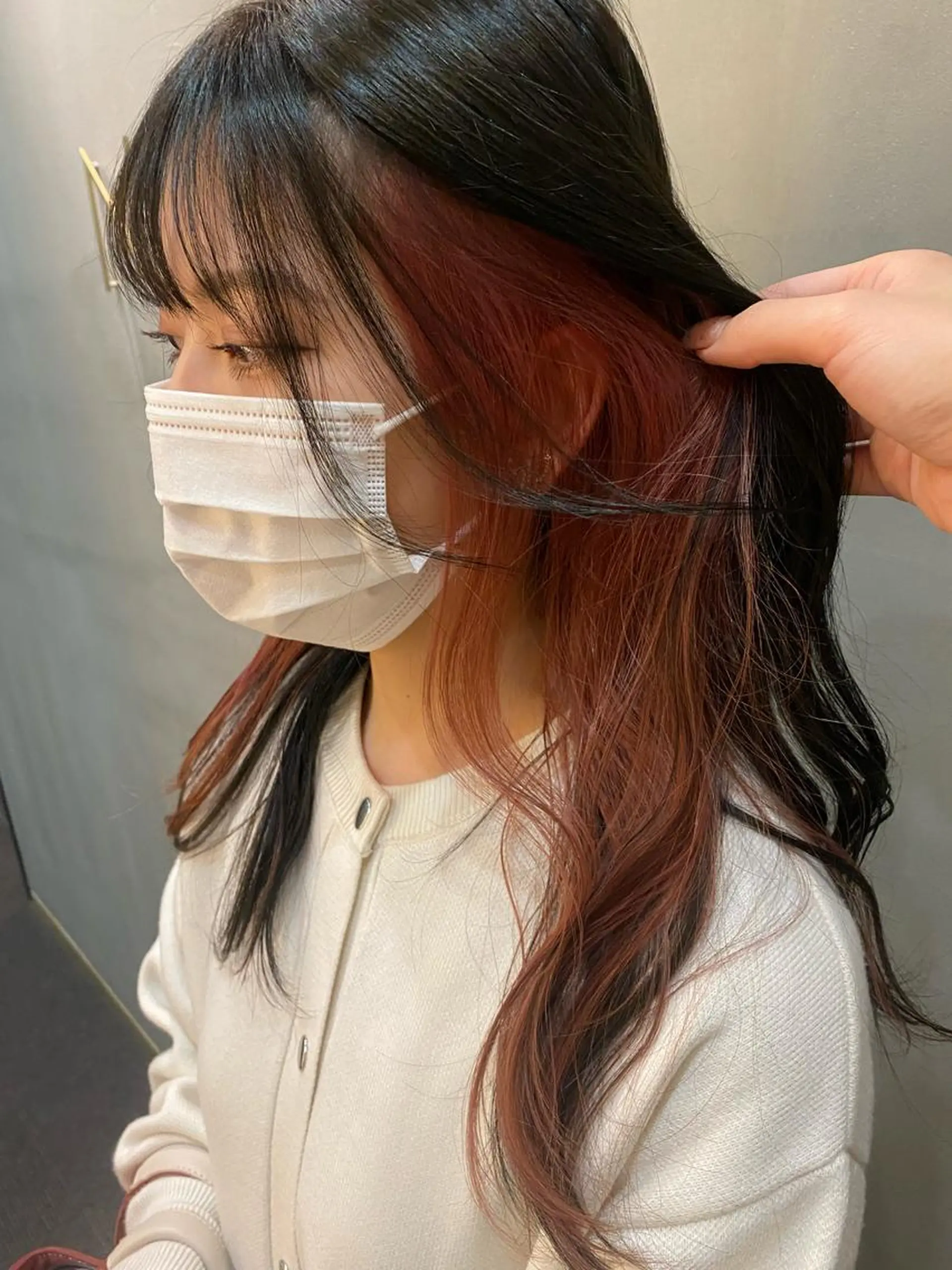 ロング カラー 韓国×髪質改善カラー 💎hinaのヘアスタイル