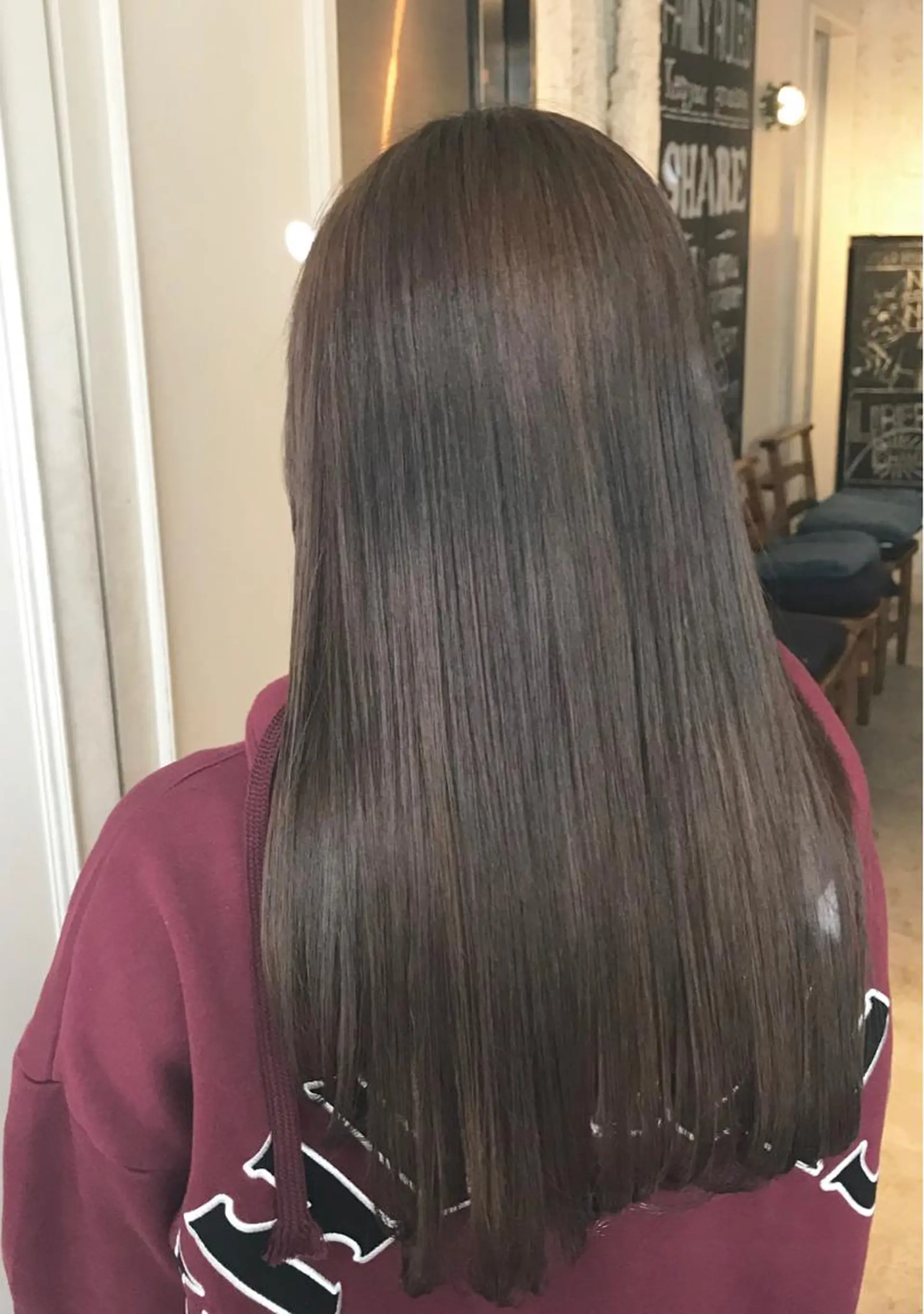 ロング カラー 再現度&髪質改善 LISAのヘアスタイル