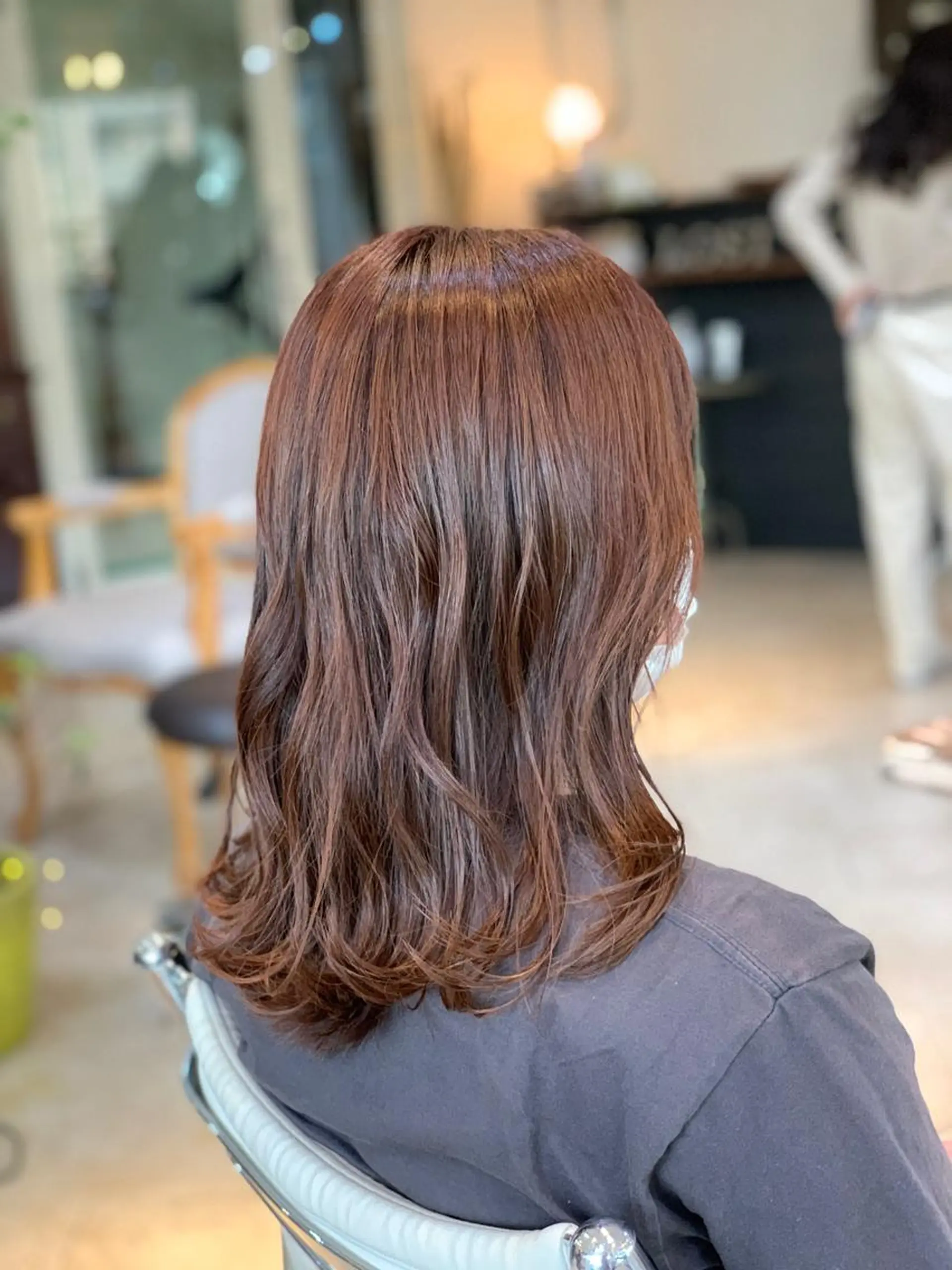 セミロング 💛ハイトーン💛 りむのヘアスタイル