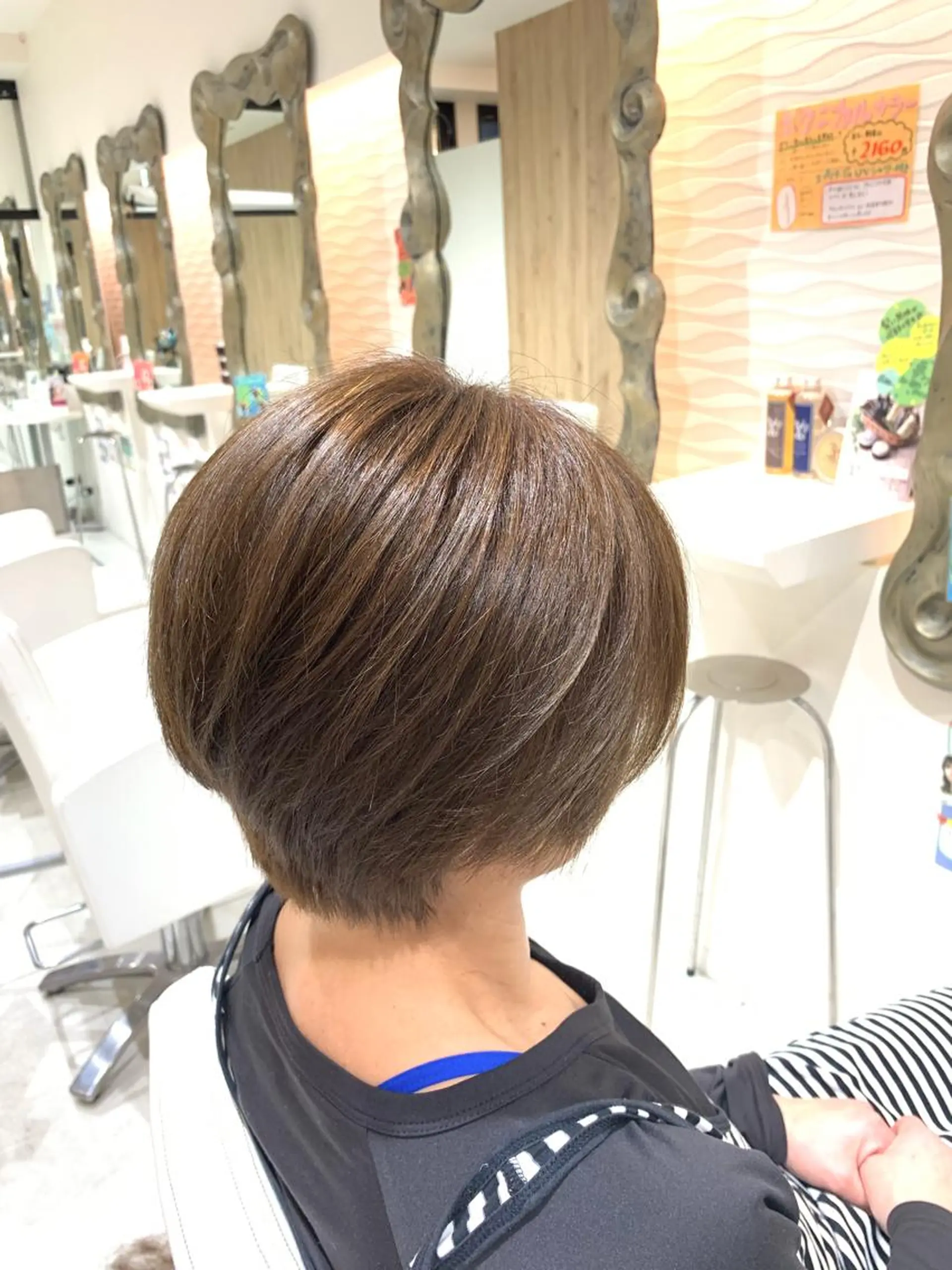ショート カラー カット ヘアカラー 松吉 純平のヘアスタイル