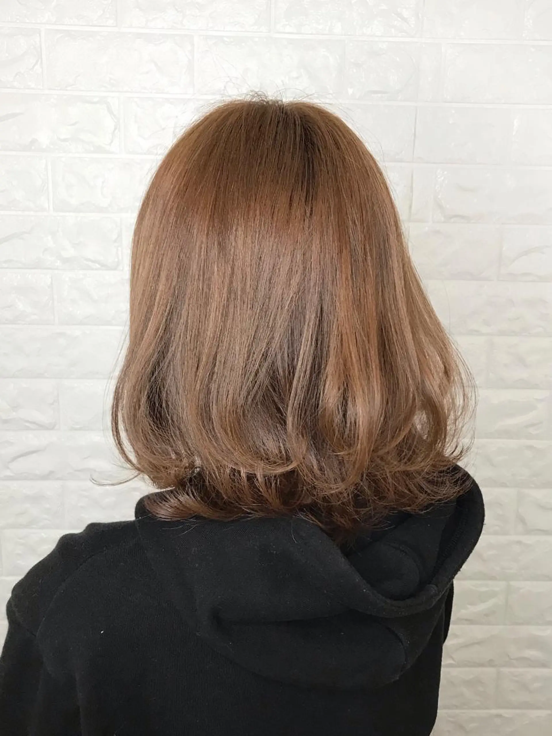 ミディアム カラー ベージュカラー イルミナカラー ヘアカラー エイジングケア特化 美容師✂️山崎竜二のヘアスタイル