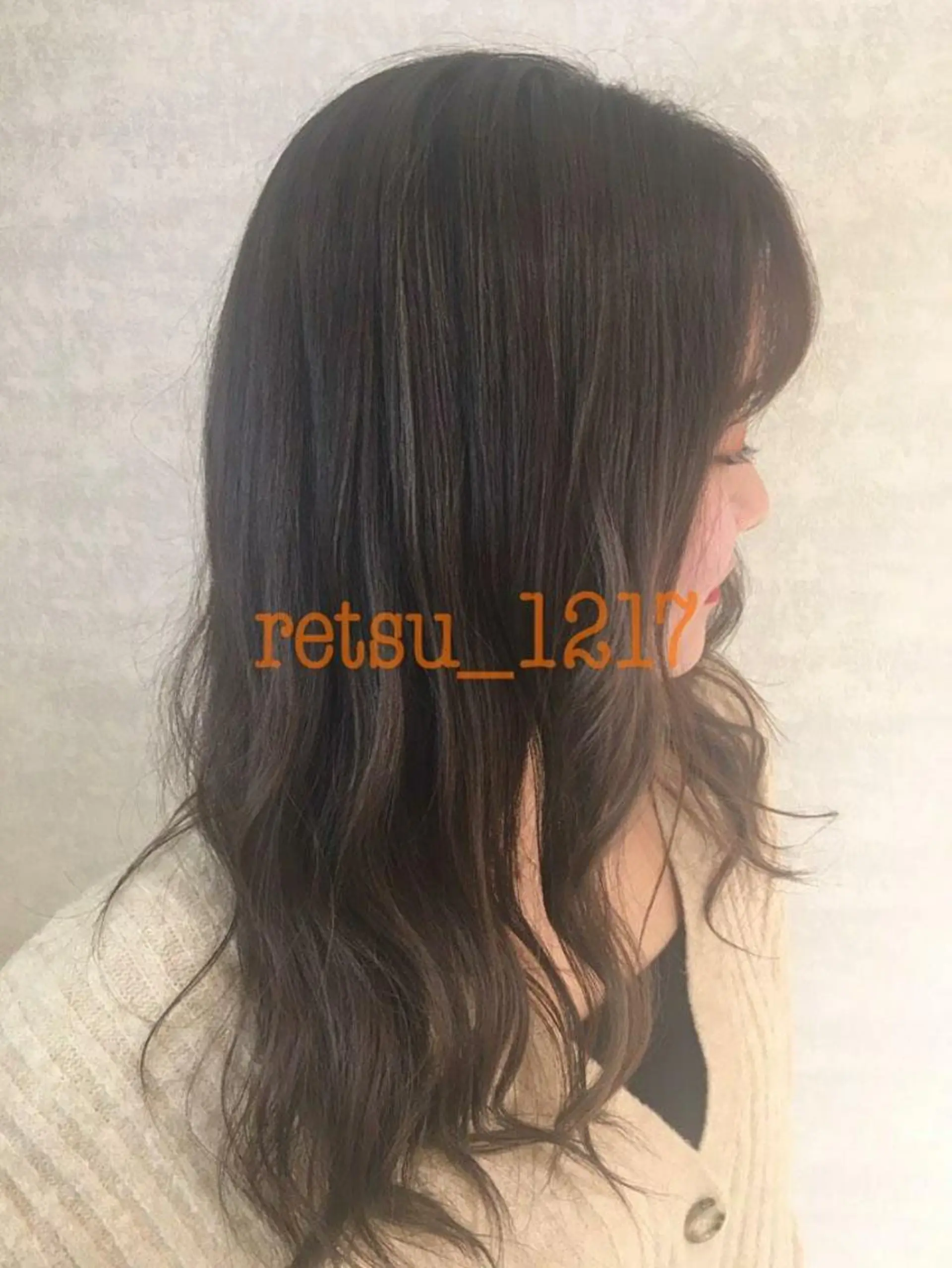 カラー セミロング ブラウンカラー 透明感カラー テラコッタ 新規限定カット無料 クーポン有り【桂口】のヘアスタイル