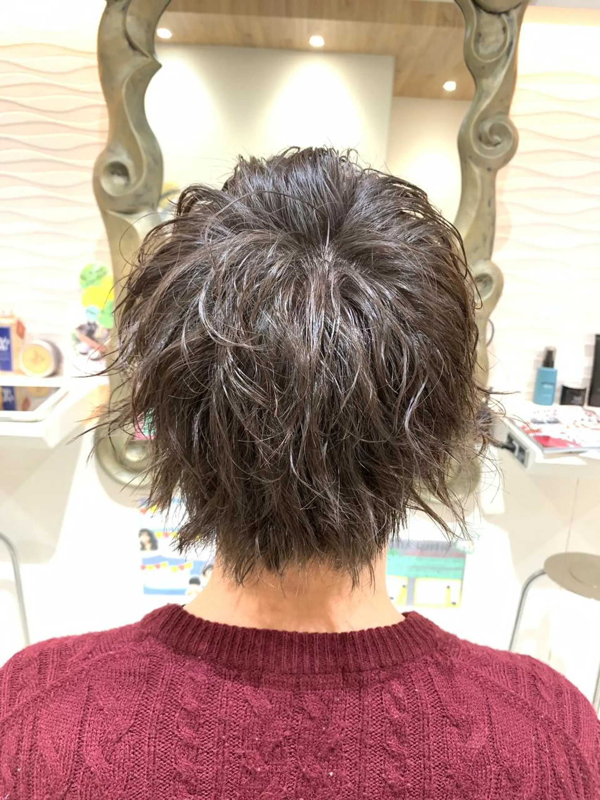 パーマ メンズ カット 松吉 純平のヘアスタイル