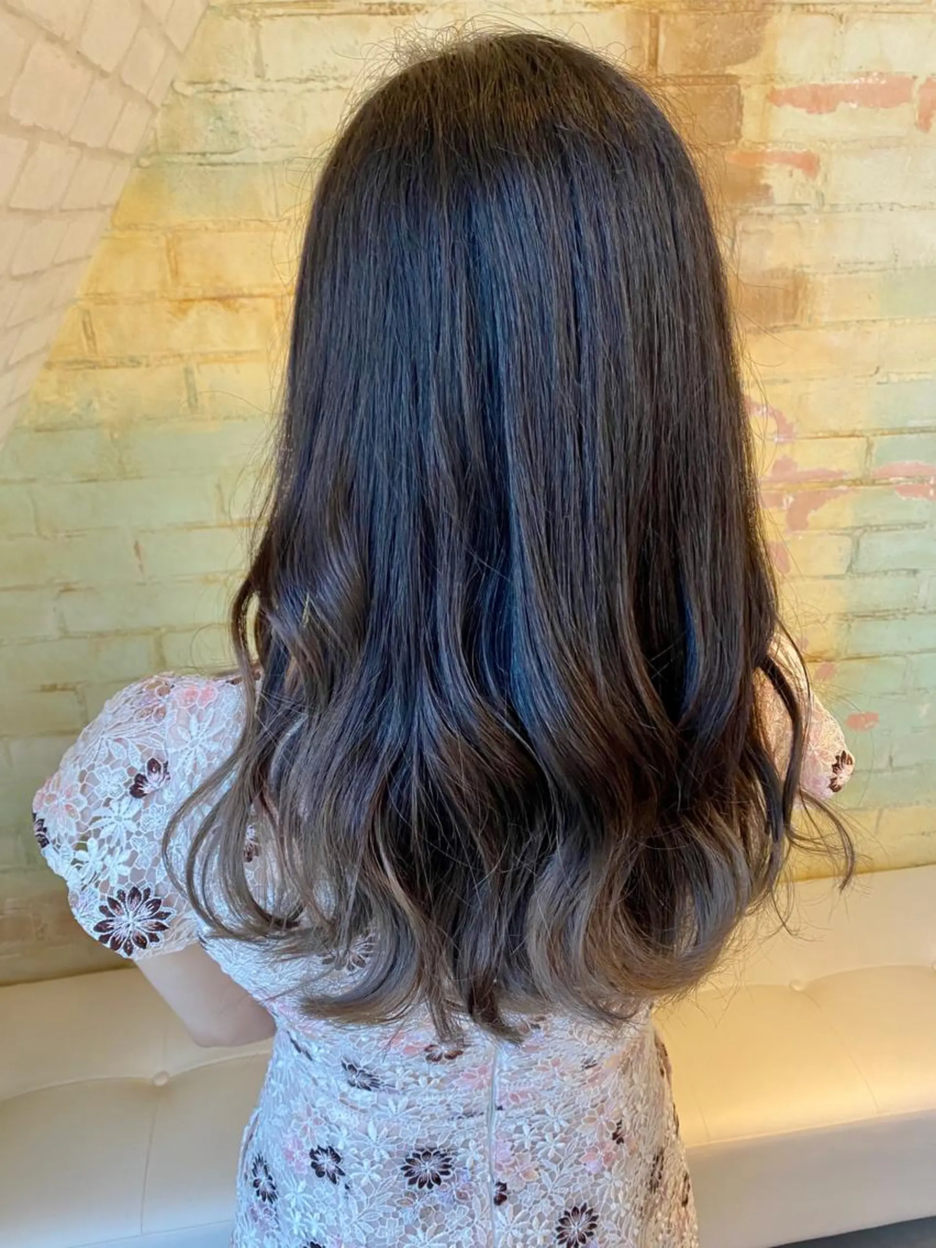 ロング カラー ヘアカラー YUNA ユウナのヘアスタイル
