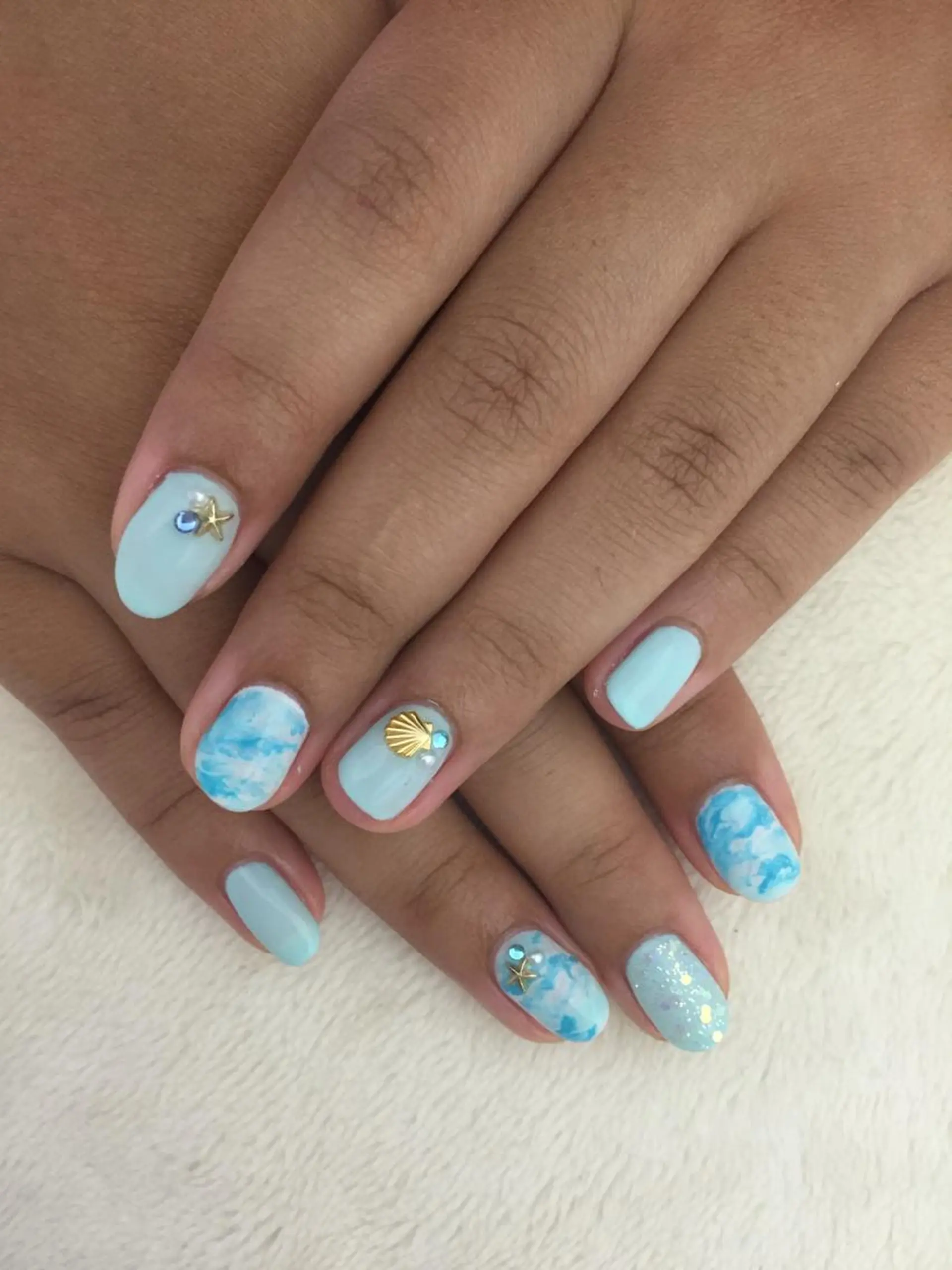 ネイル nail & eyelash Sympa 新横浜所属・𝓢𝔂𝓶𝓹𝓪 𝓜iwako🐰ᩚのネイルデザイン