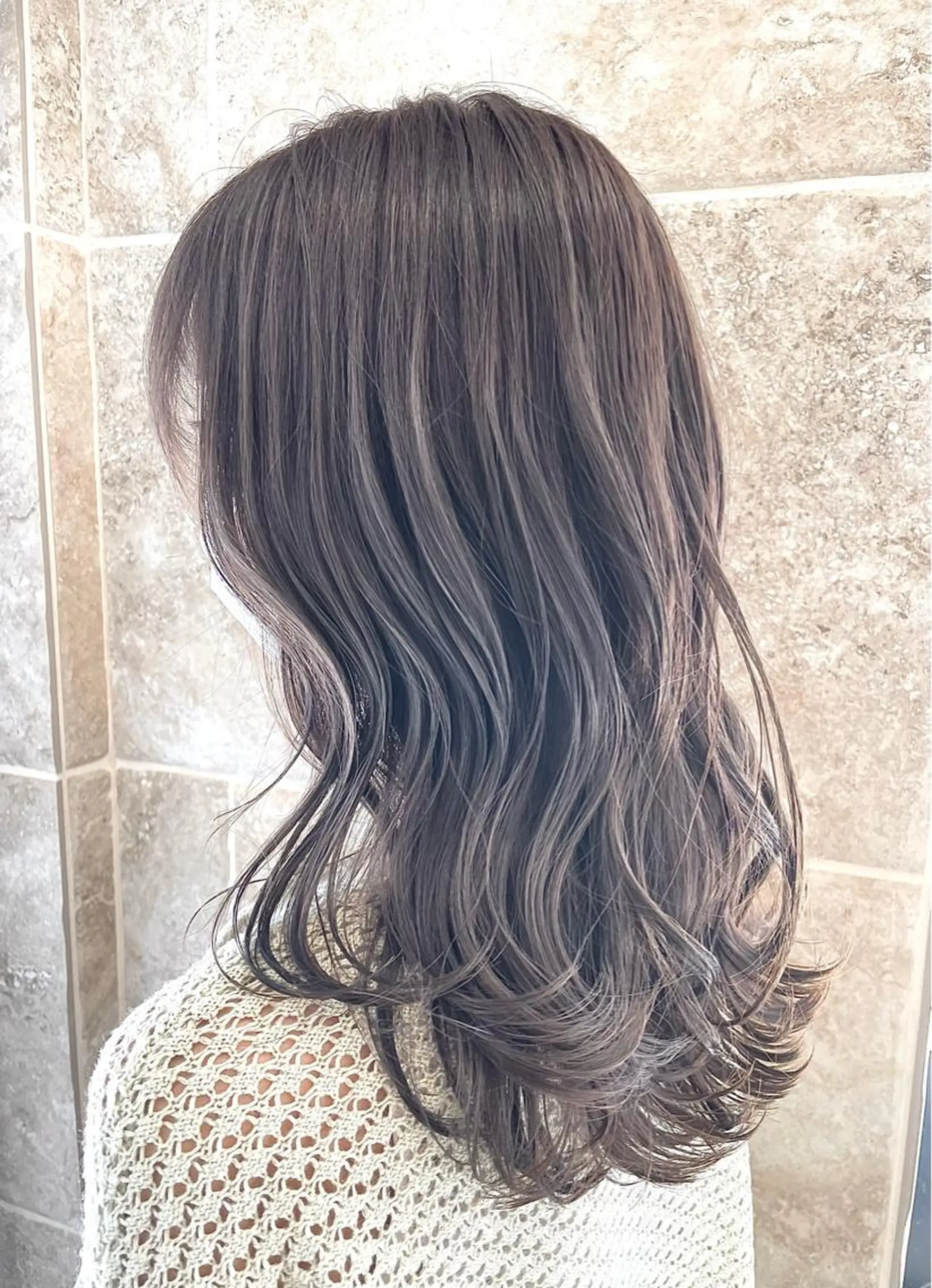 セミロング カラー ヘアカラー トリートメント 《Zina札幌大通》 Hinanoのヘアスタイル