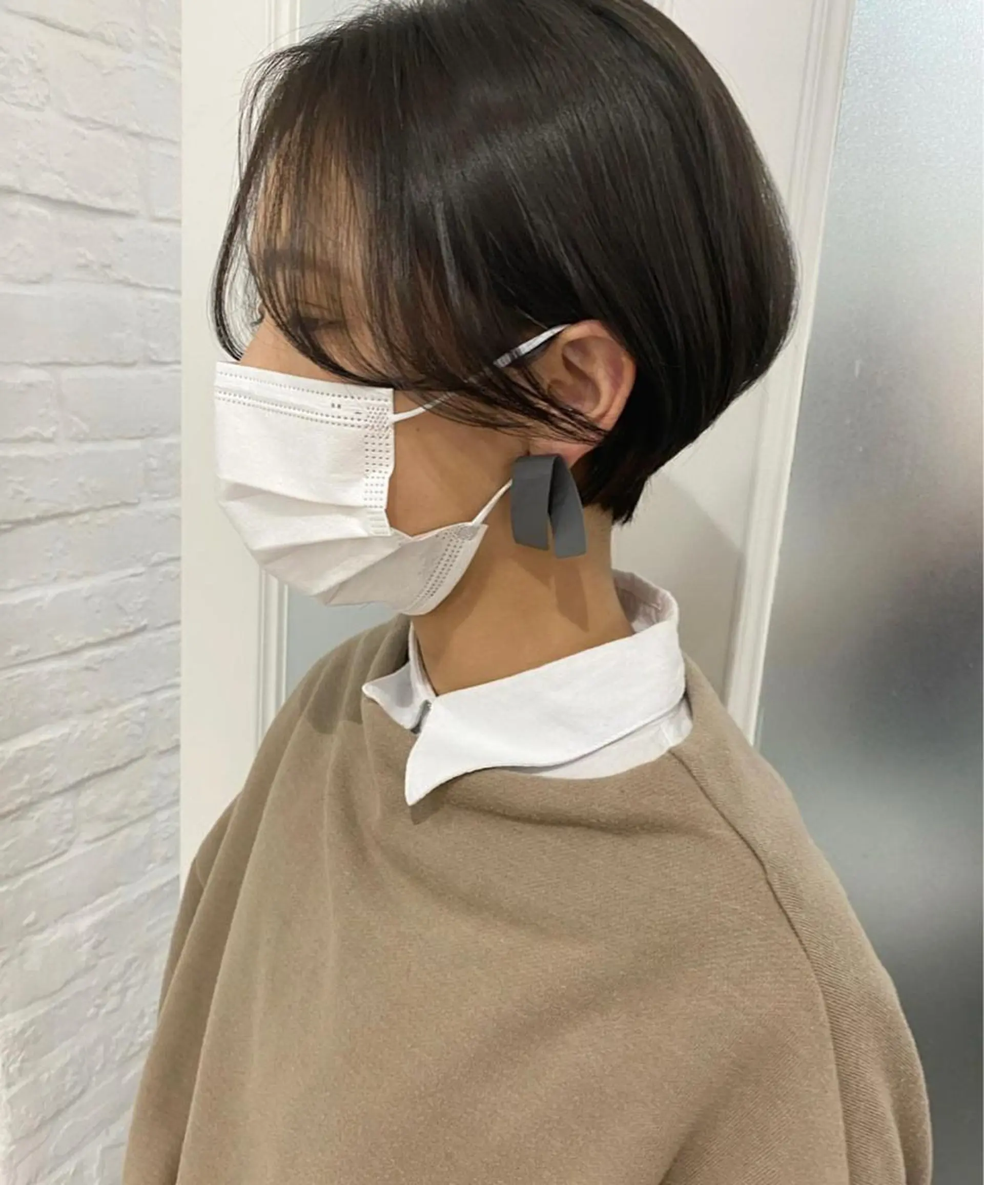 ショート nuu 栄所属・🧸SAKI🎀 韓国レイヤーのヘアスタイル