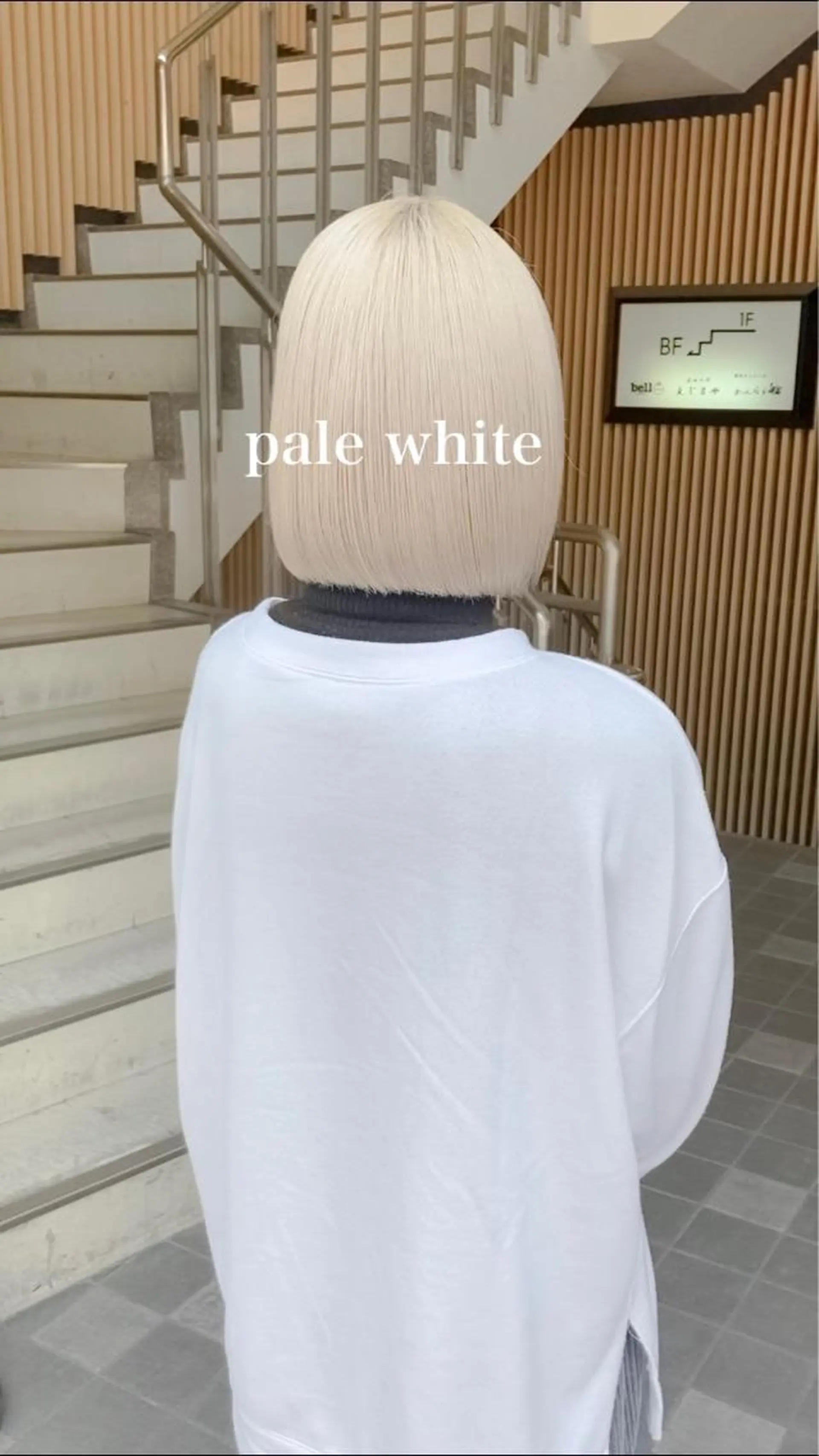ショート カラー ヘアカラー Selene KOBEのヘアスタイル