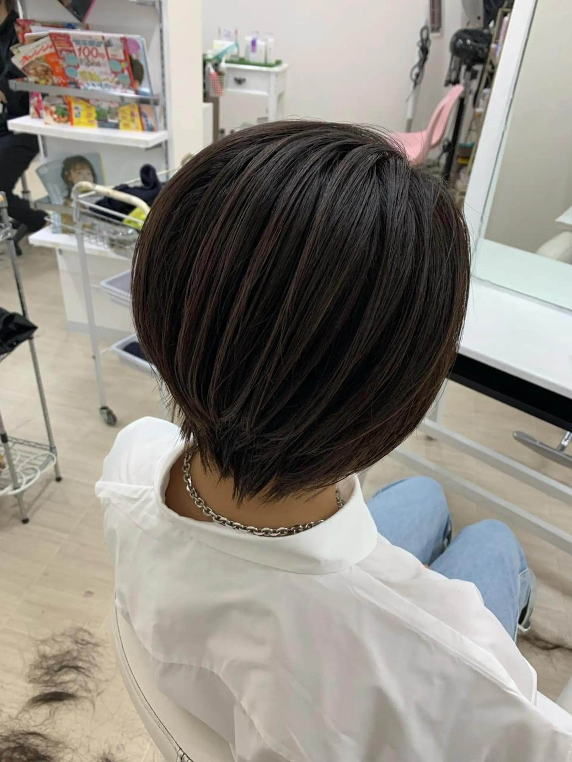ショート カラー 大橋 一智のヘアスタイル