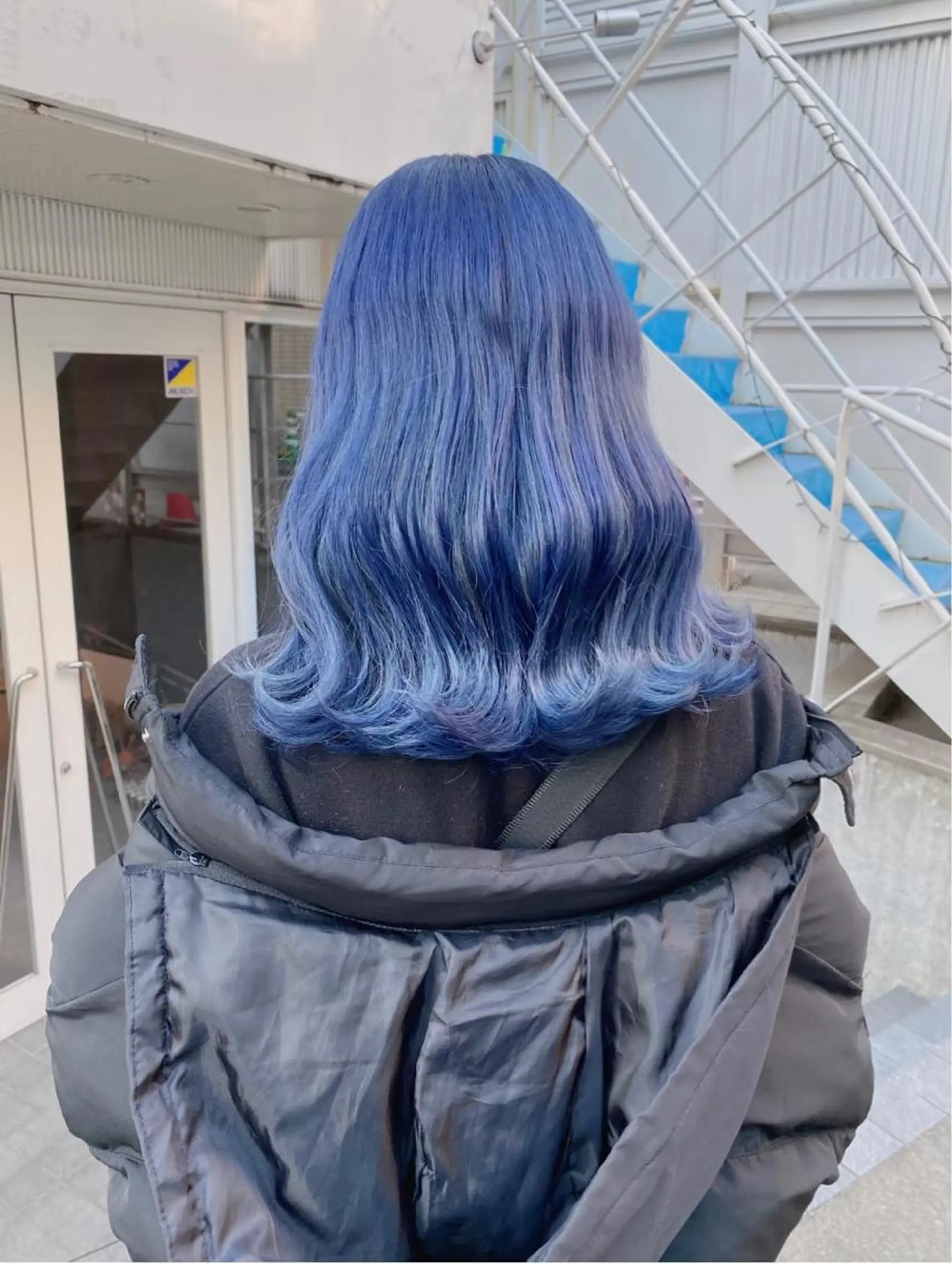 ミディアム カラー ヘアアレンジ 韓国ヘア 🦋KIRA🦋のヘアスタイル
