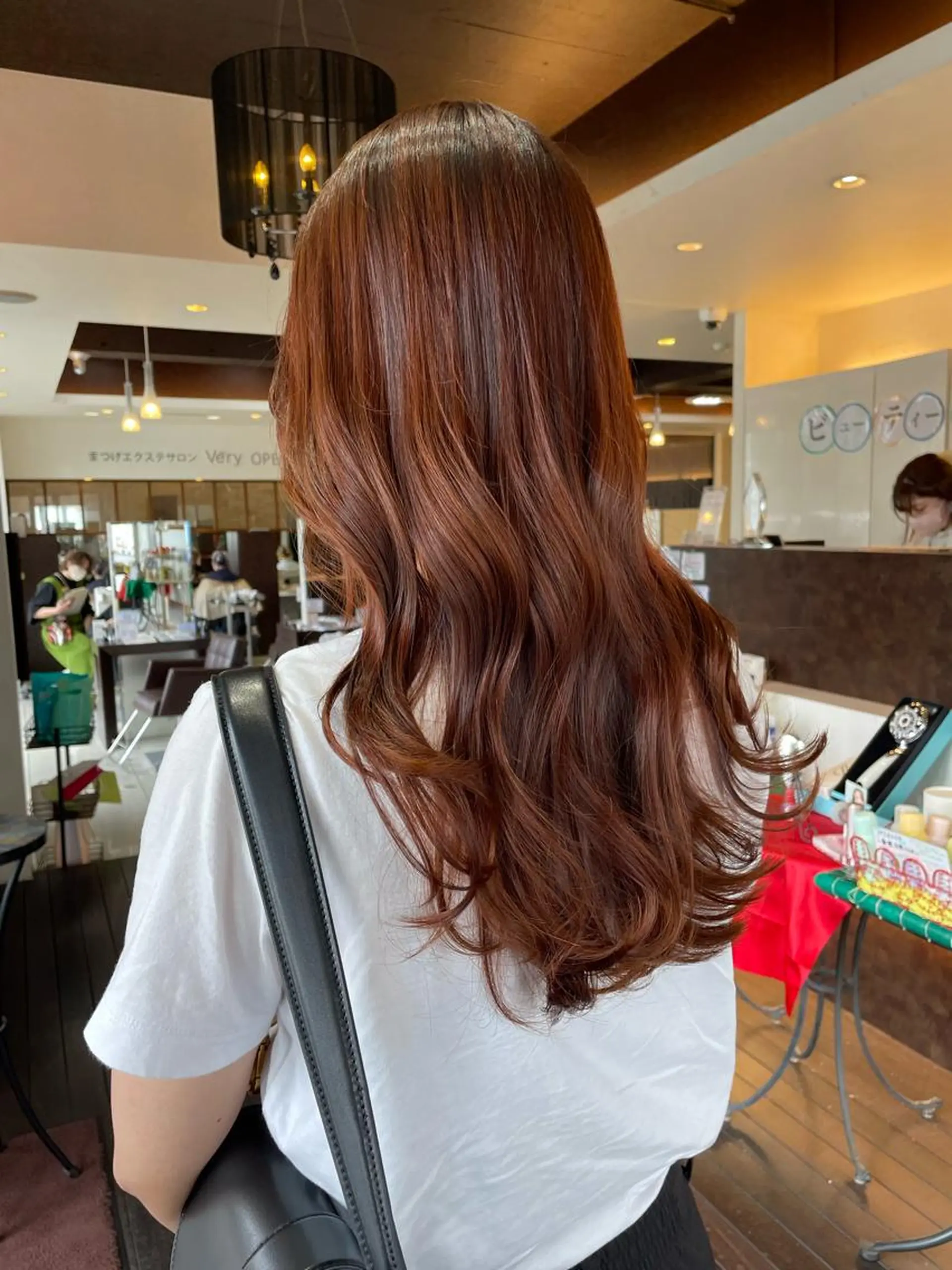 ロング 静岡/草薙パーマ メンズバレイヤージュのヘアスタイル