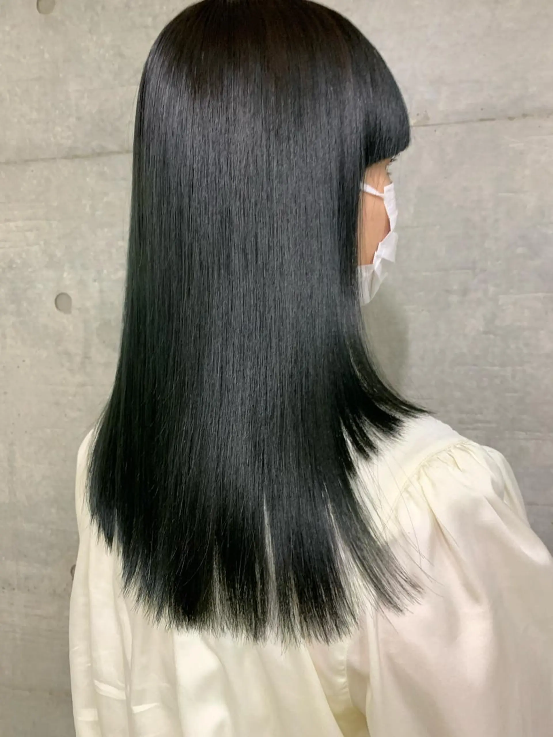 ロング カラー メンズ メンズブリーチ 黒髪 ブリーチ ダークグリーン ブリーチなしカラー ヘアカラー トリートメント THE./ブリーチ 透感カラー/平成のヘアスタイル