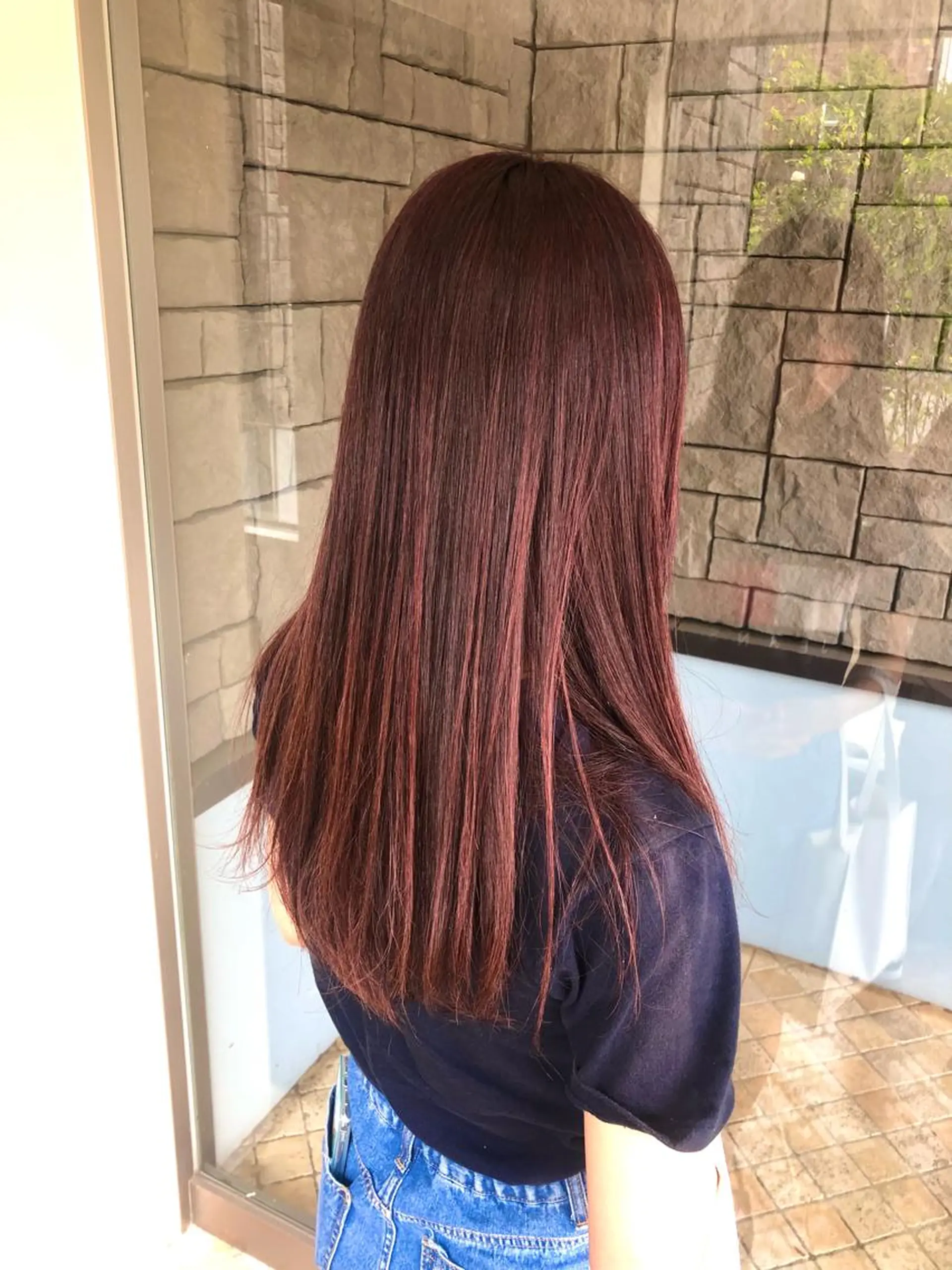 セミロング La fith hair rond 立川店所属・kyosuke. 艶カラー/ブリーチのヘアスタイル