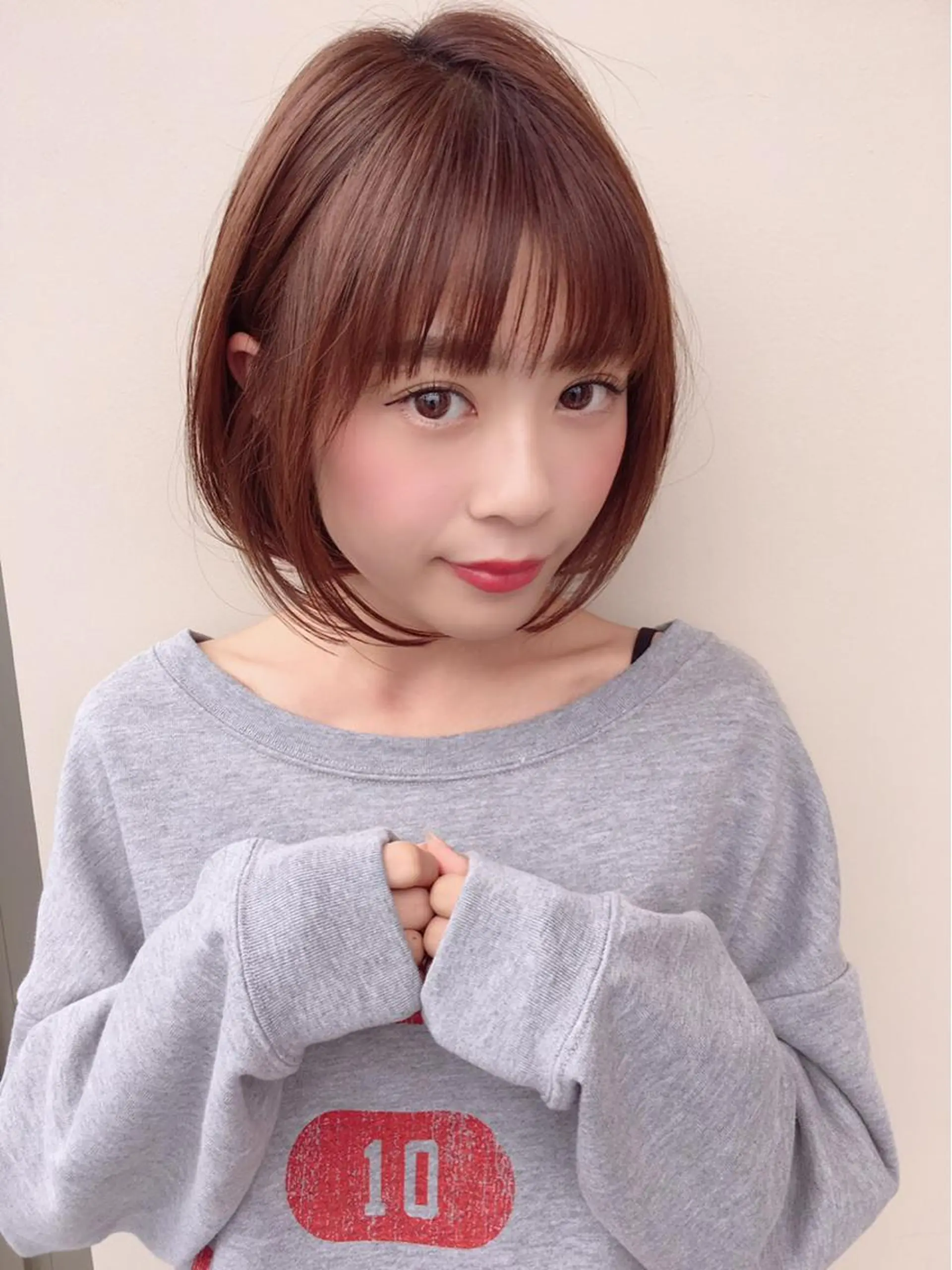 ショート ショートヘア 【愛され小顔カット】 YOSHIKIヘアのヘアスタイル