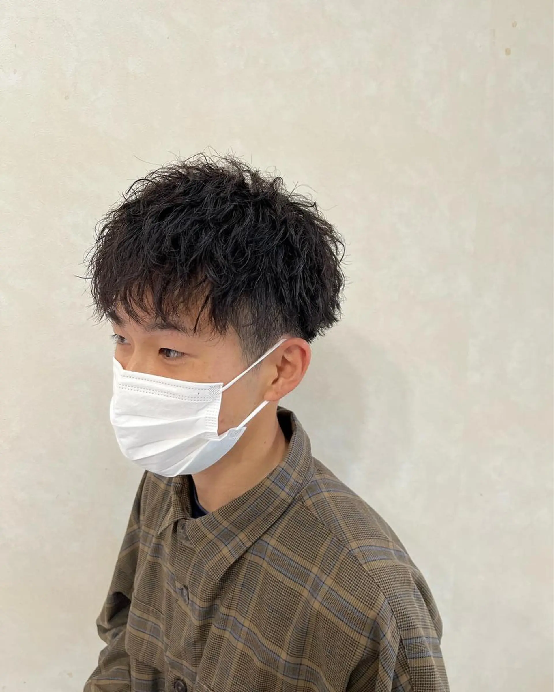ショート パーマ カット パーマ トリートメント 安田 海斗のヘアスタイル