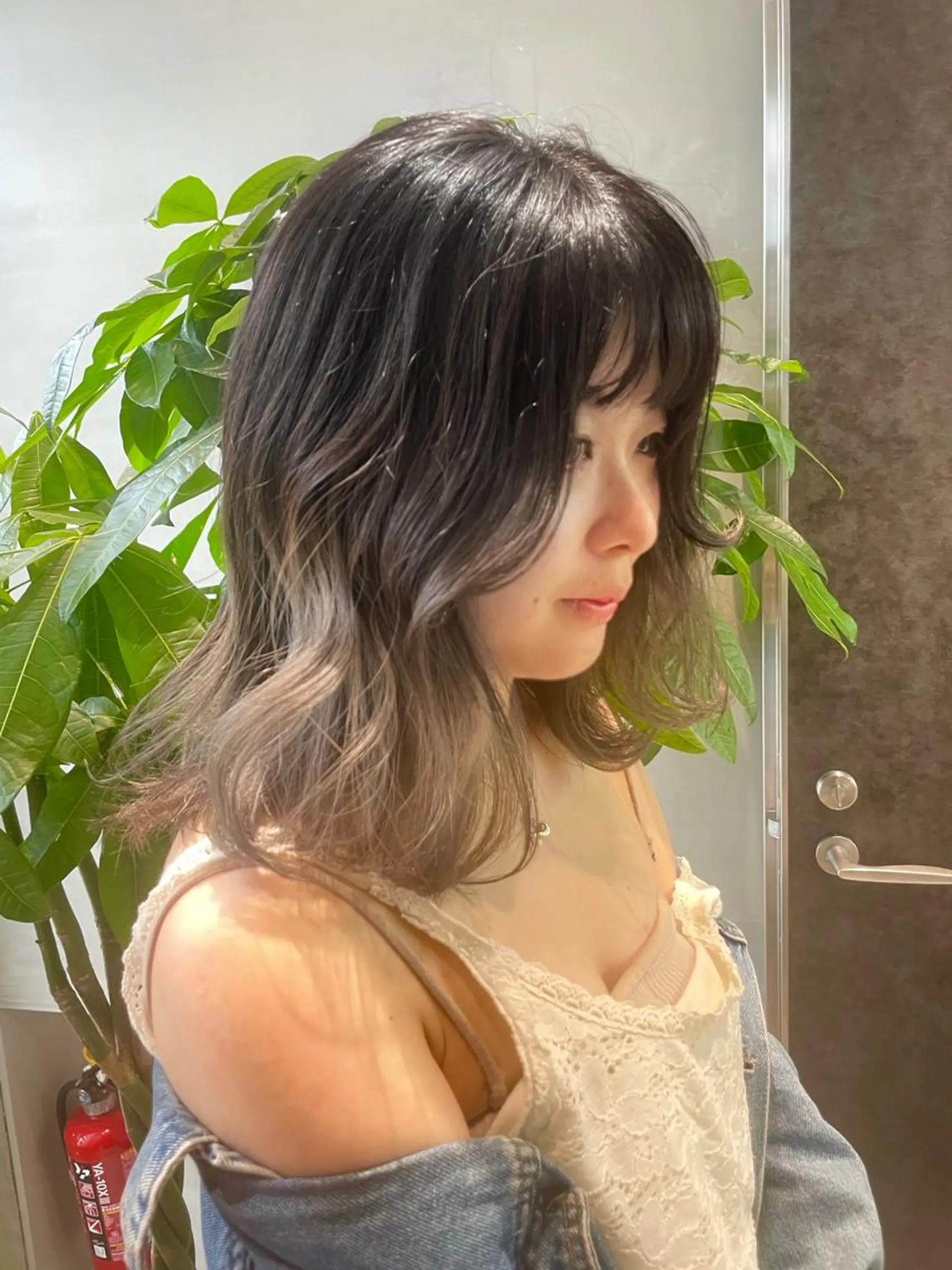 ミディアム カラー カット ヘアカラー トリートメント ♥️ブリーチ/ボブ/ レイヤー♥️maiのヘアスタイル