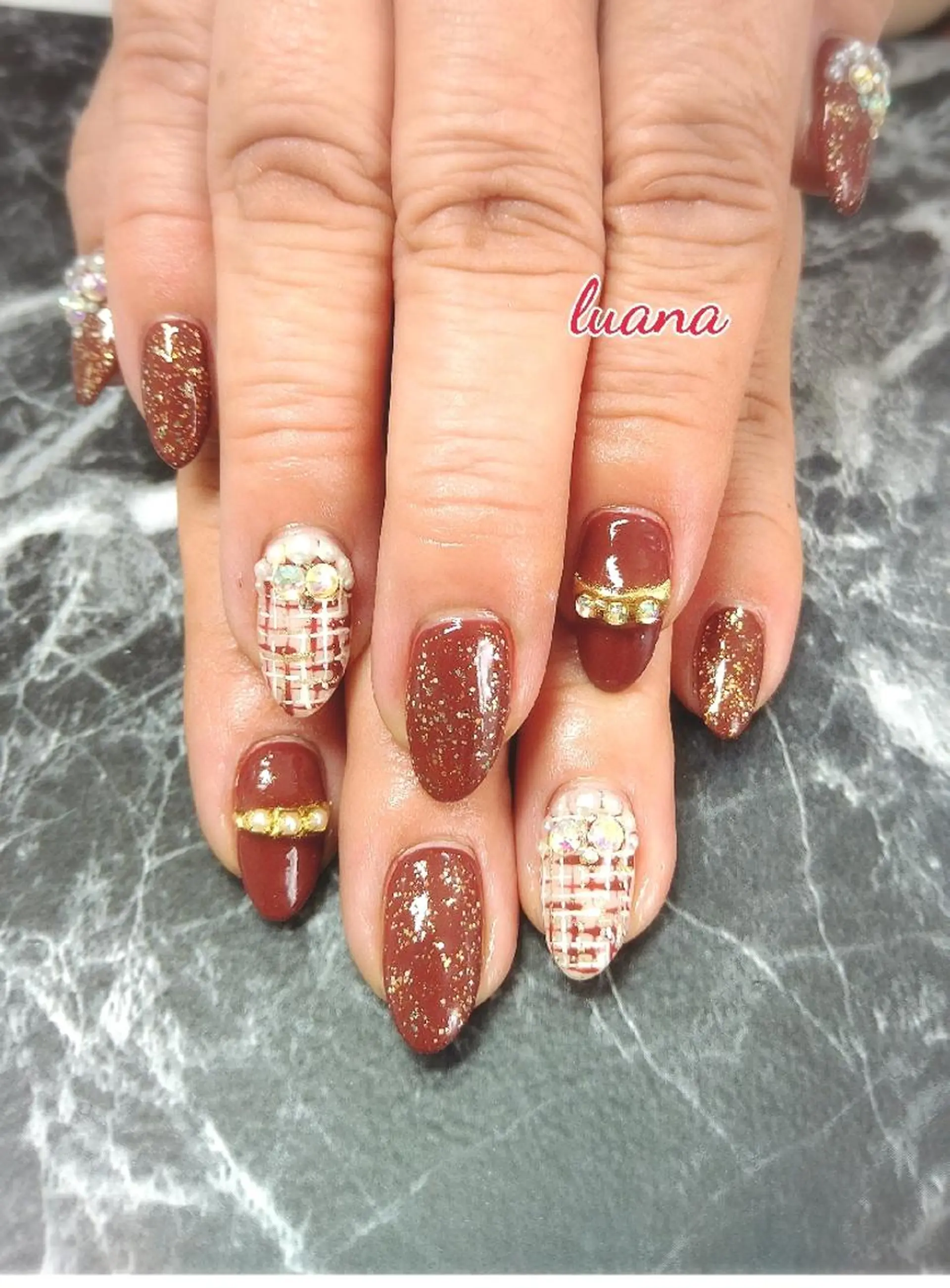 ネイル ハンドネイル LUANA  TAKAHASHIのネイルデザイン