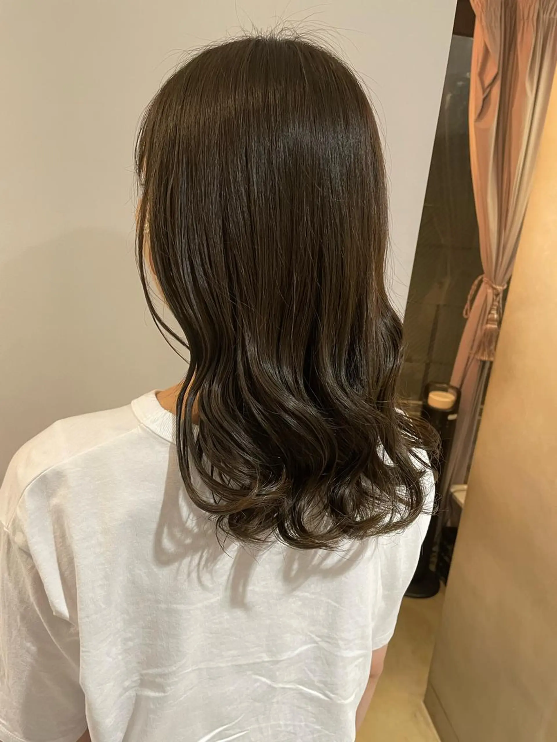 ロング ヘアカラー トリートメント Null 表参道所属・岩下昂世/ ハイトーン/デザインのヘアスタイル