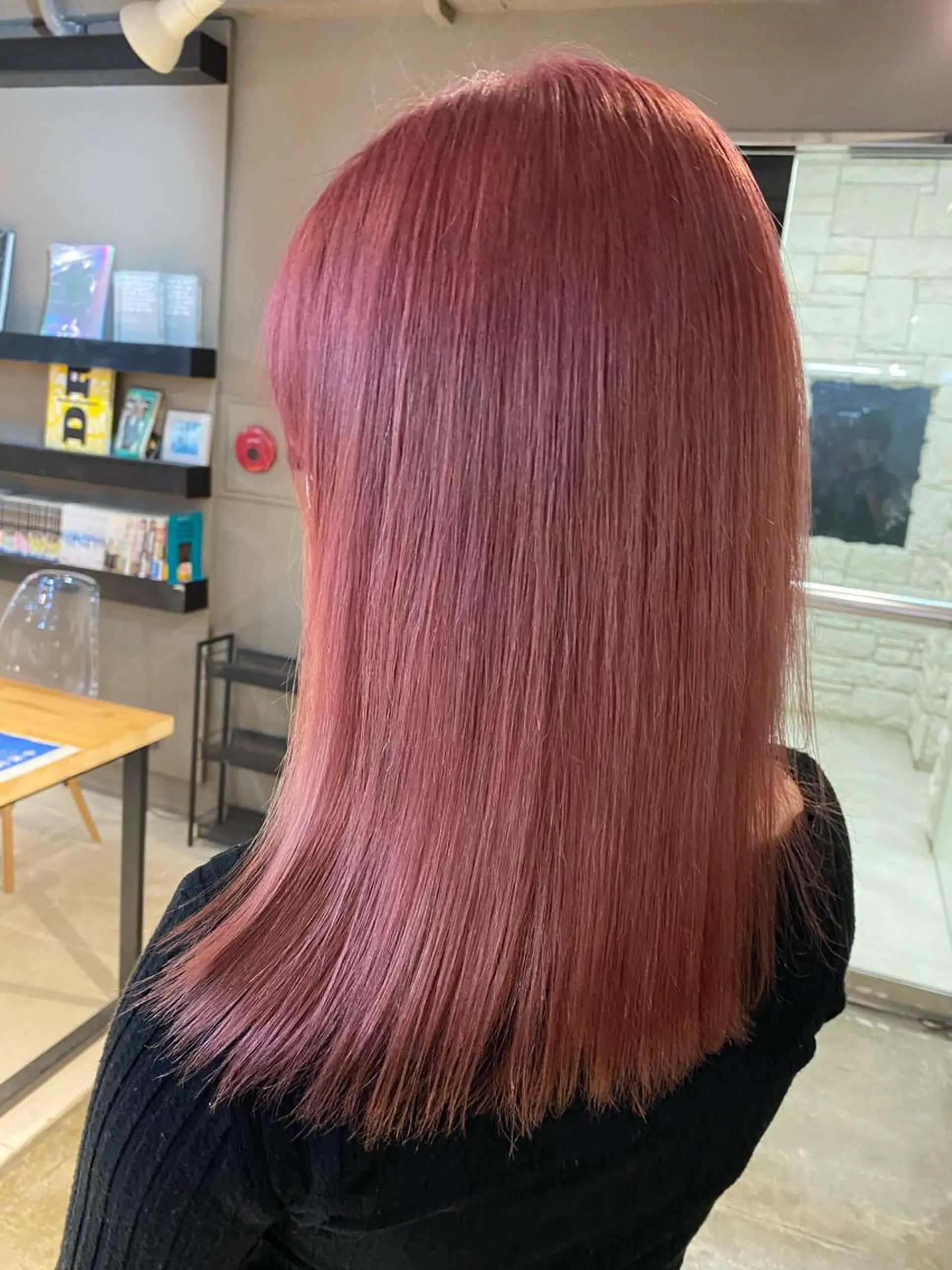 セミロング カラー ヘアアレンジ メンズ キッズ ネイル マツエク・マツパ ヘアカラー トリートメント GO TODAY SHAiRE SALON所属・透明感カラー🤎 ゆりのヘアスタイル